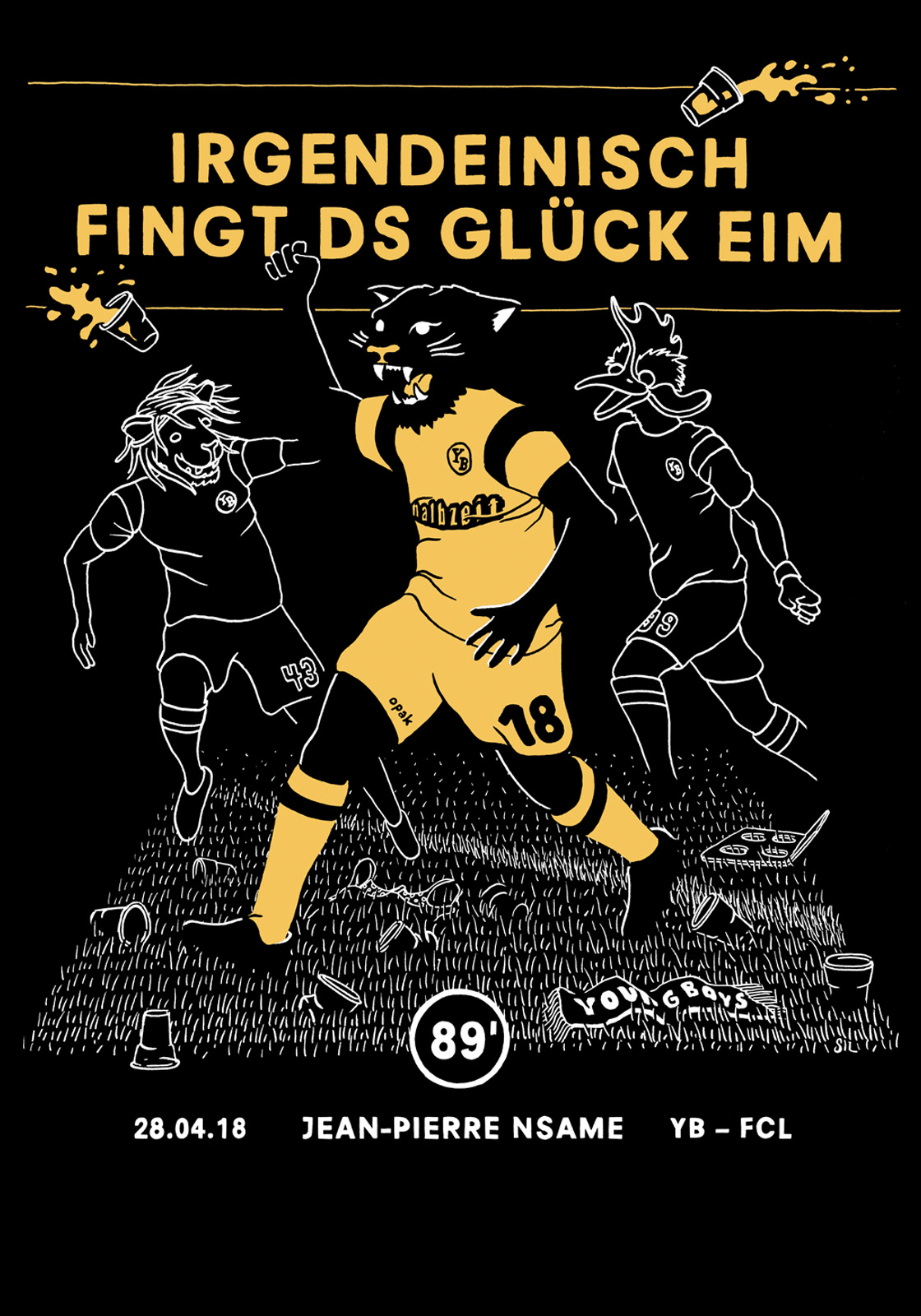 YB Meister 2018 — Shirt