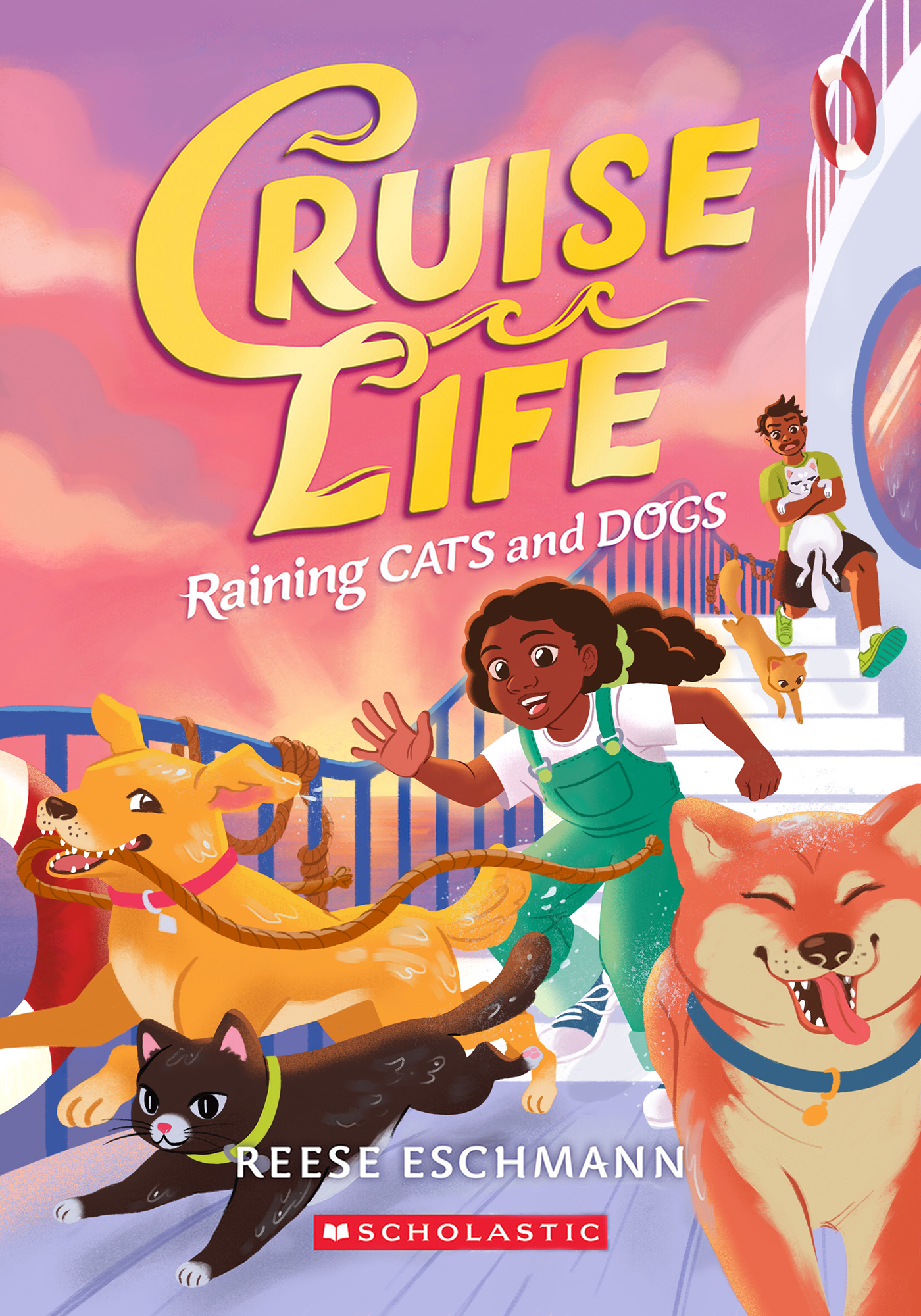 Book cover for Cruise Life - client Scholastic