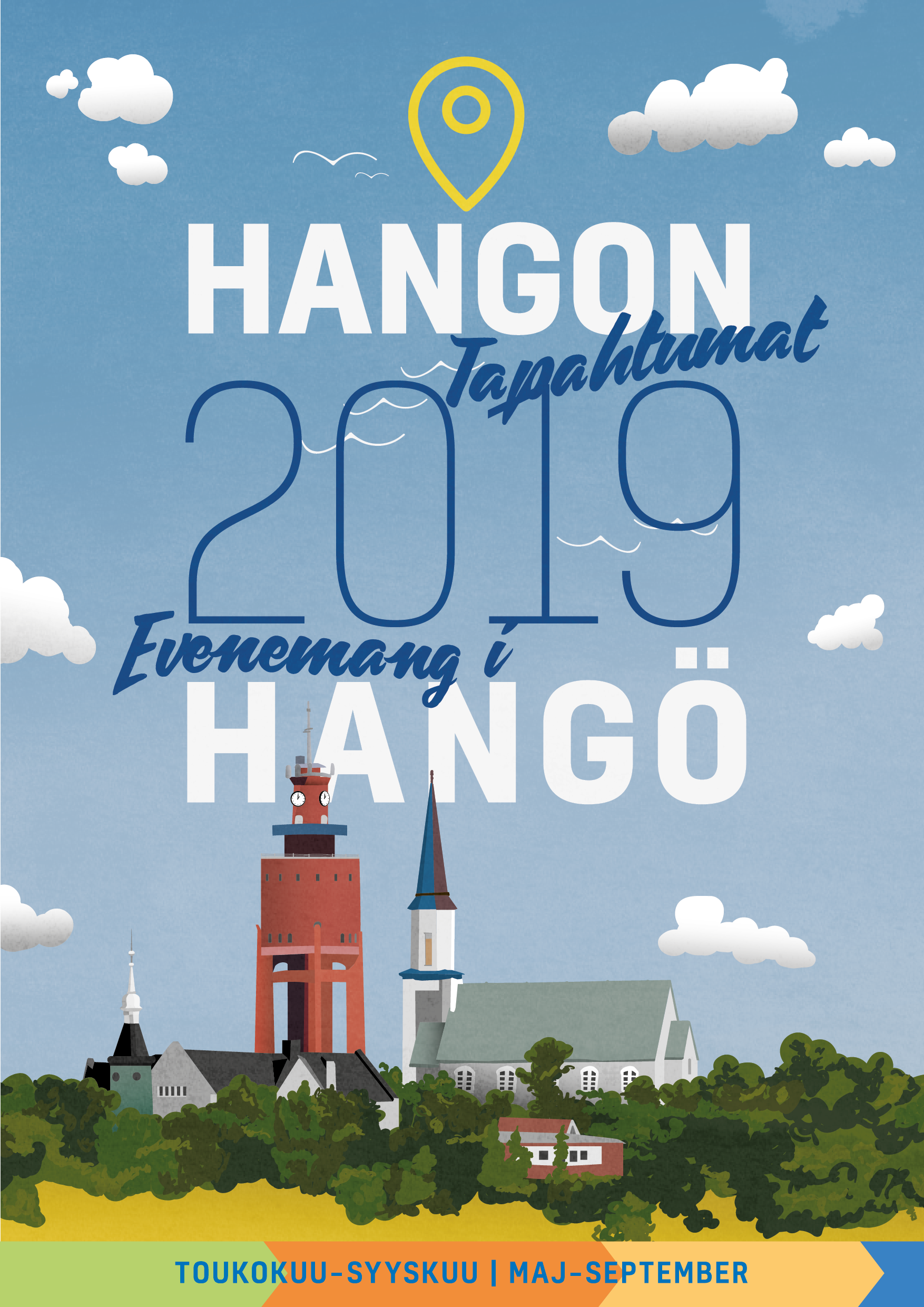 Vector illustration for Hangö Kulturbyrå