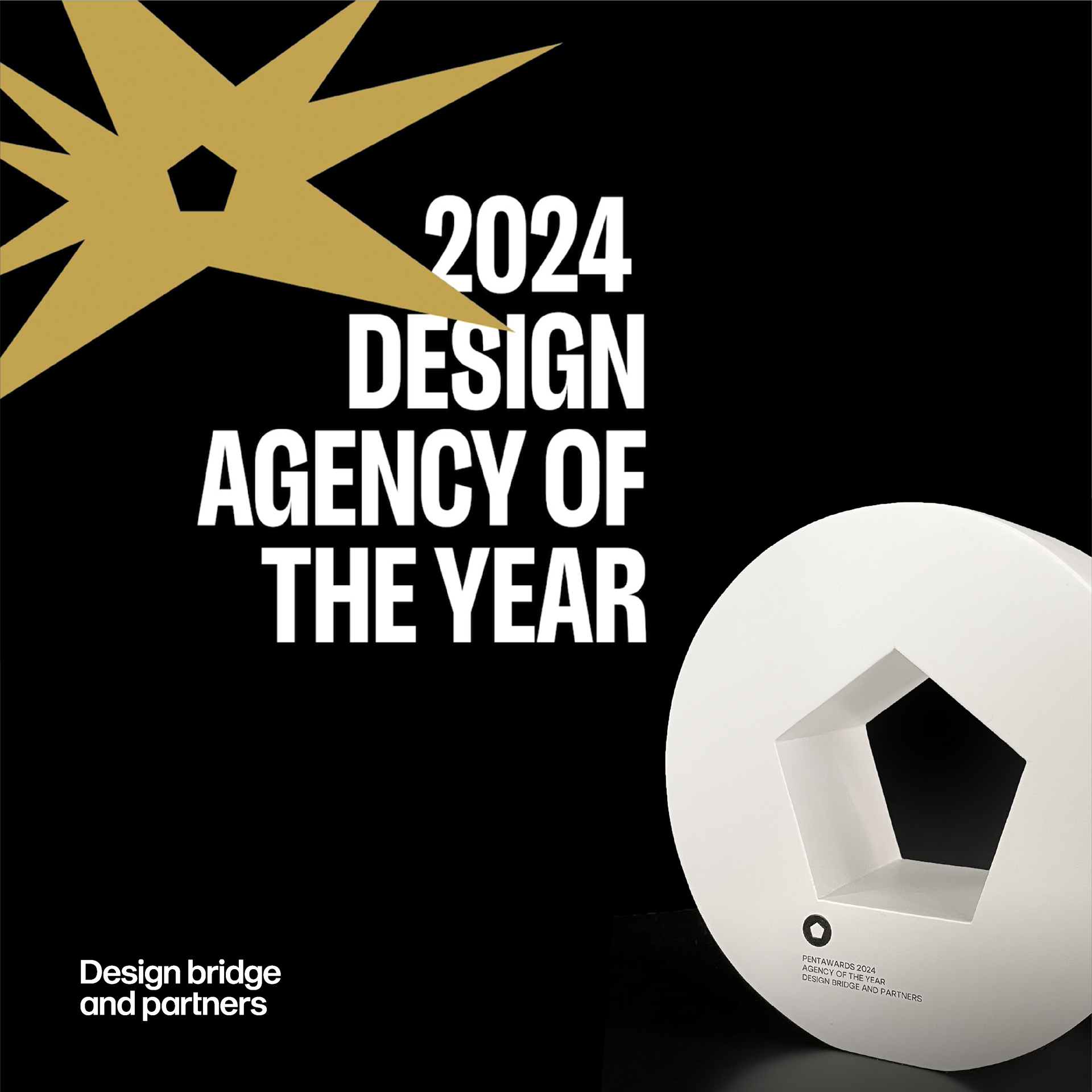 Design Bridge Pentawards • Agency Of The Year 2024