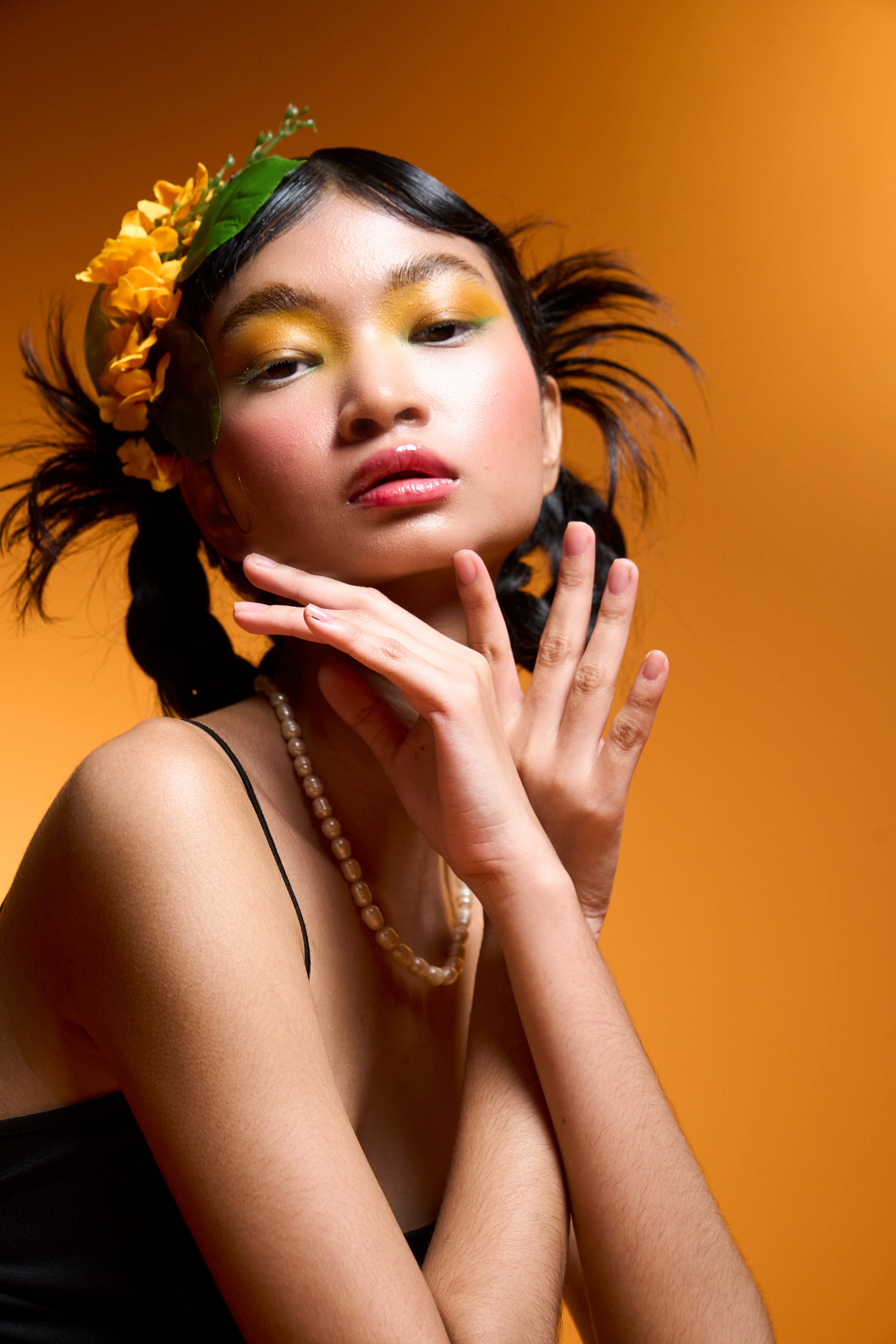 Padauk  A symbol of renewal, youth, and quiet strength.  An editorial fashion project inspired by the Padauk flower, blending tradition with contemporary expression through form and color. Created in collaboration and selected for Goji Magazine Core Issue (Kyiv, Ukraine).
