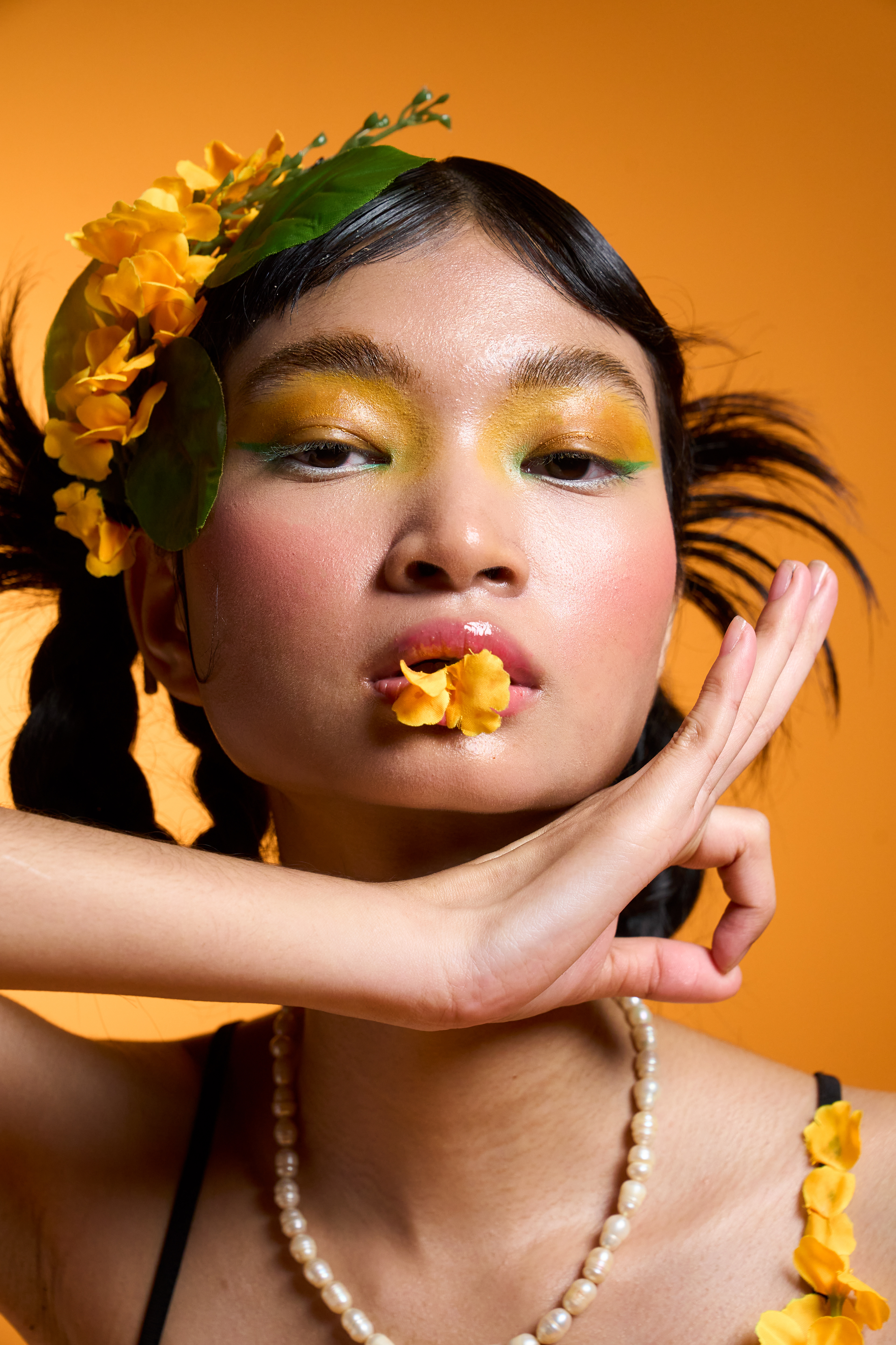 Padauk  A symbol of renewal, youth, and quiet strength.  An editorial fashion project inspired by the Padauk flower, blending tradition with contemporary expression through form and color. Created in collaboration and selected for Goji Magazine Core Issue (Kyiv, Ukraine).