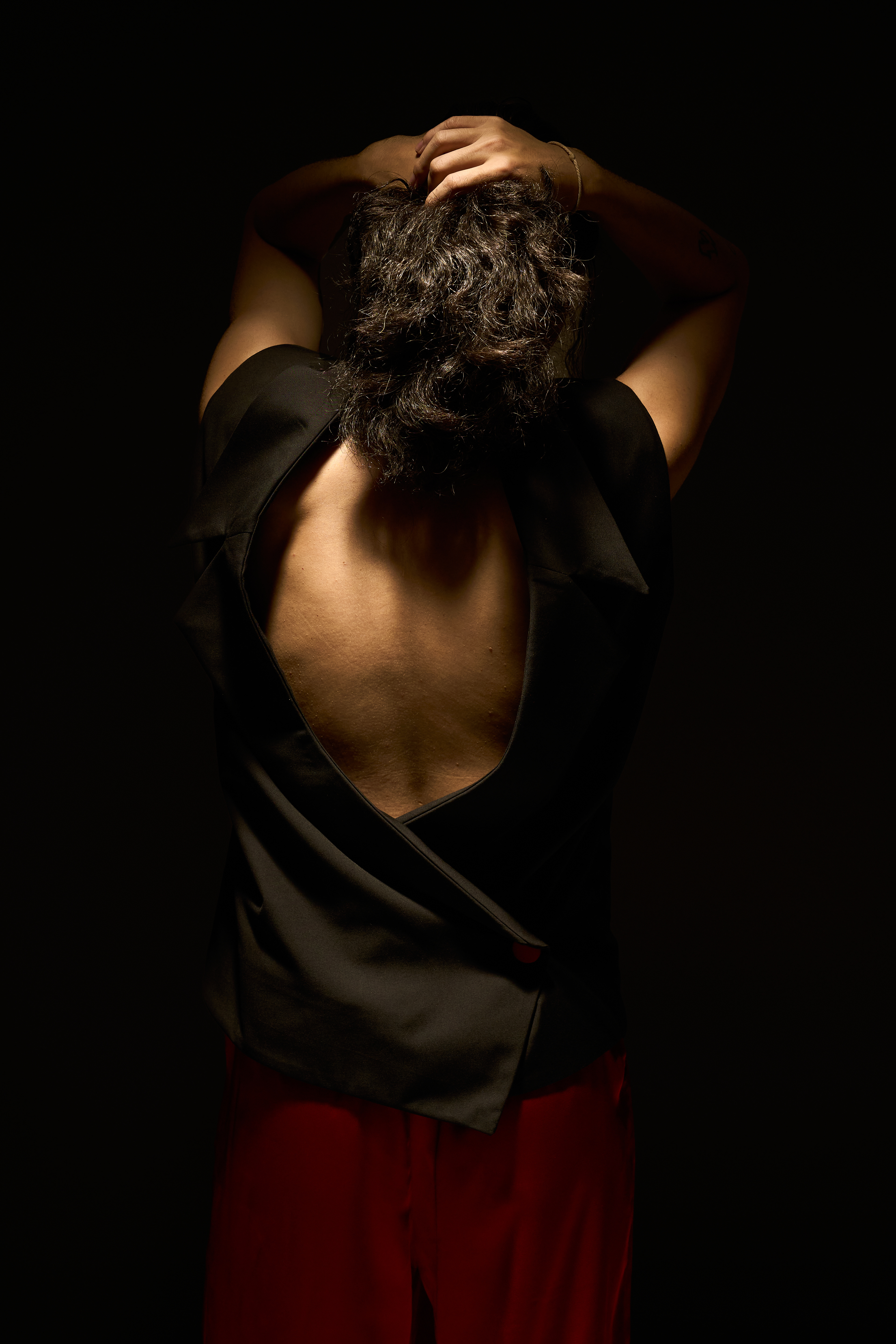 Paradox-A tension between allure and consequence. This series explores the duality of beauty—where attraction exists alongside danger, and elegance carries an edge of uncertainty.  Shot in Bangkok for a Raffles International College student mini collection.