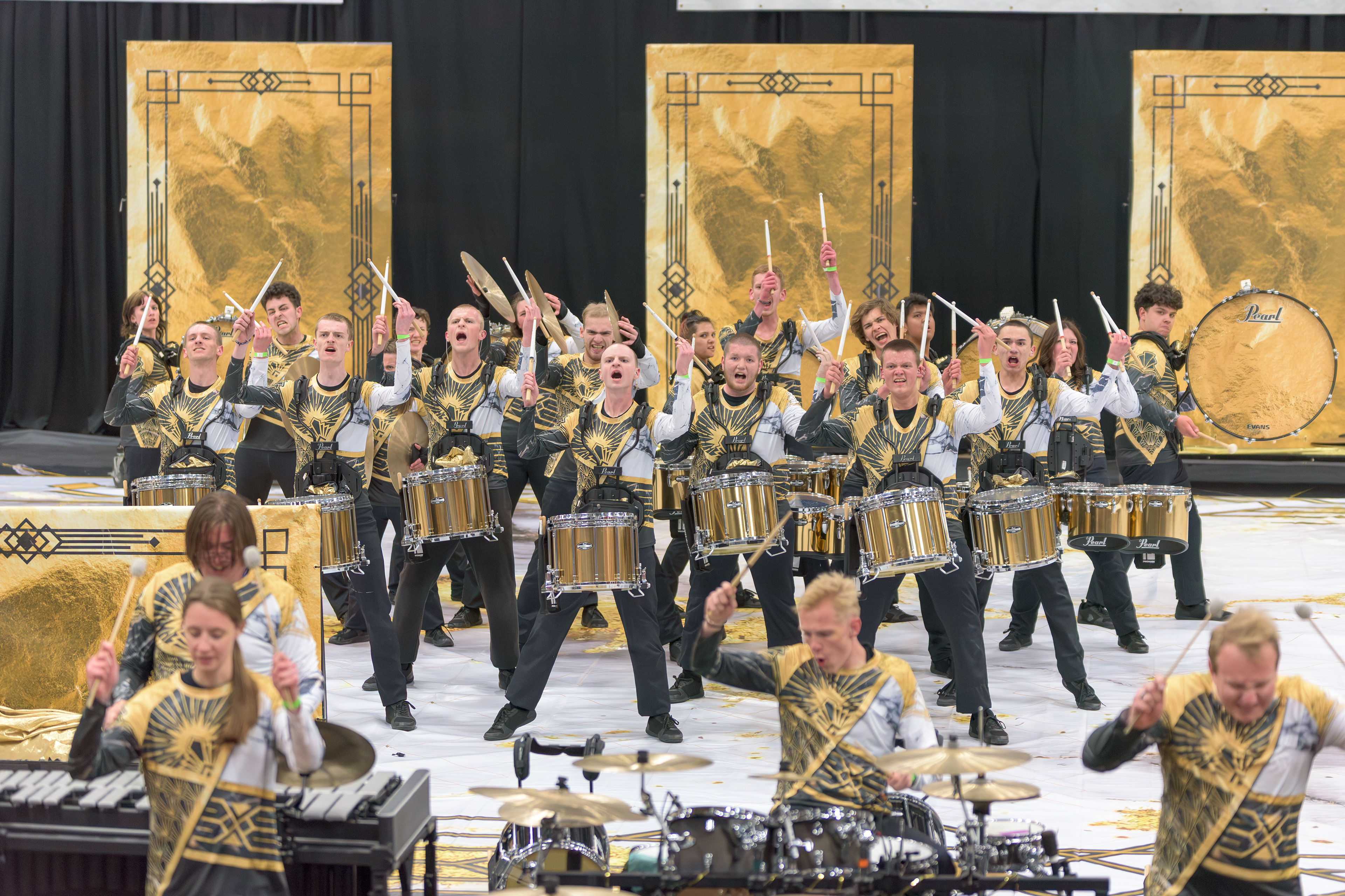 Gold Spike Percussion @ WGI SLC Percussion Regional