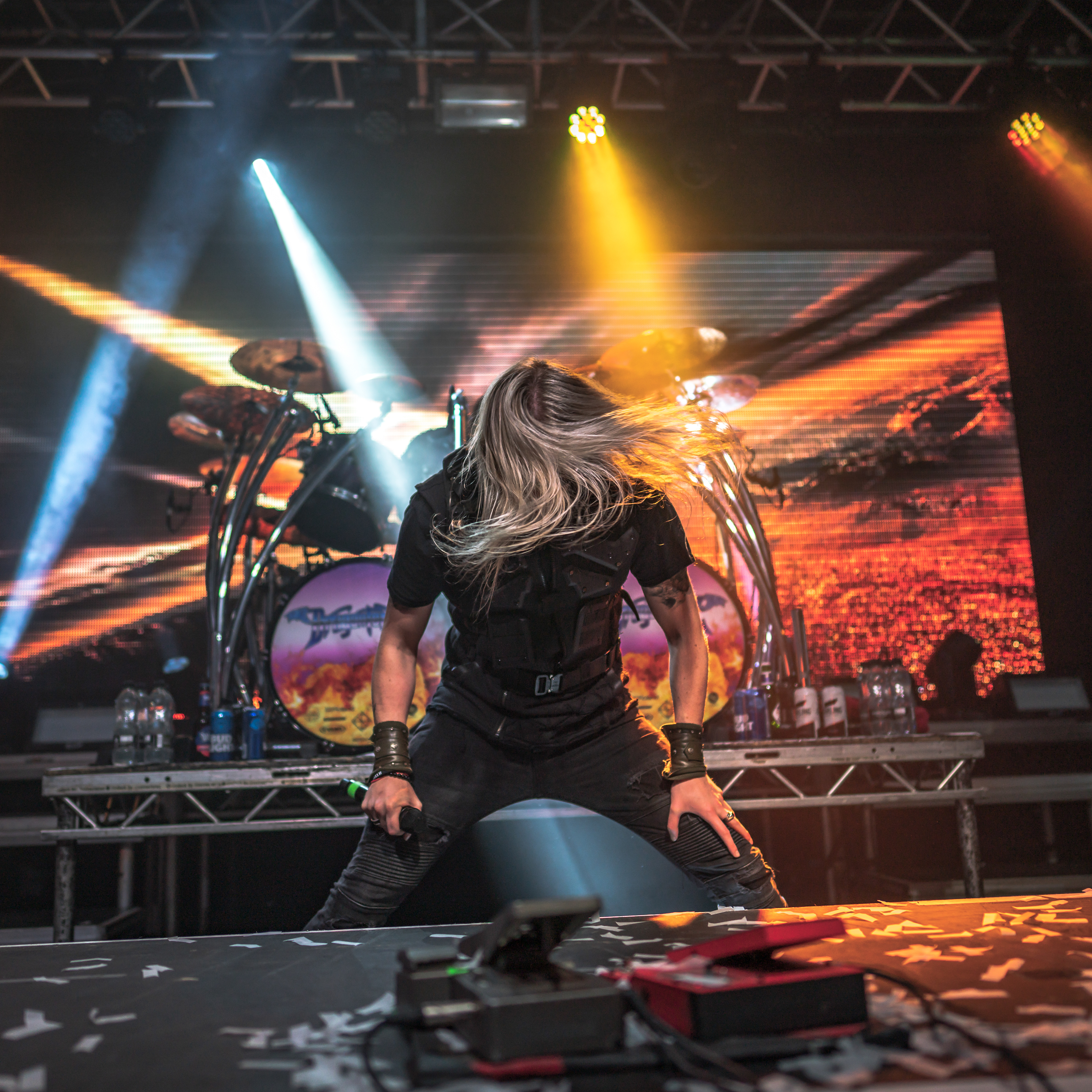 57. Marc Hudson of DragonForce
