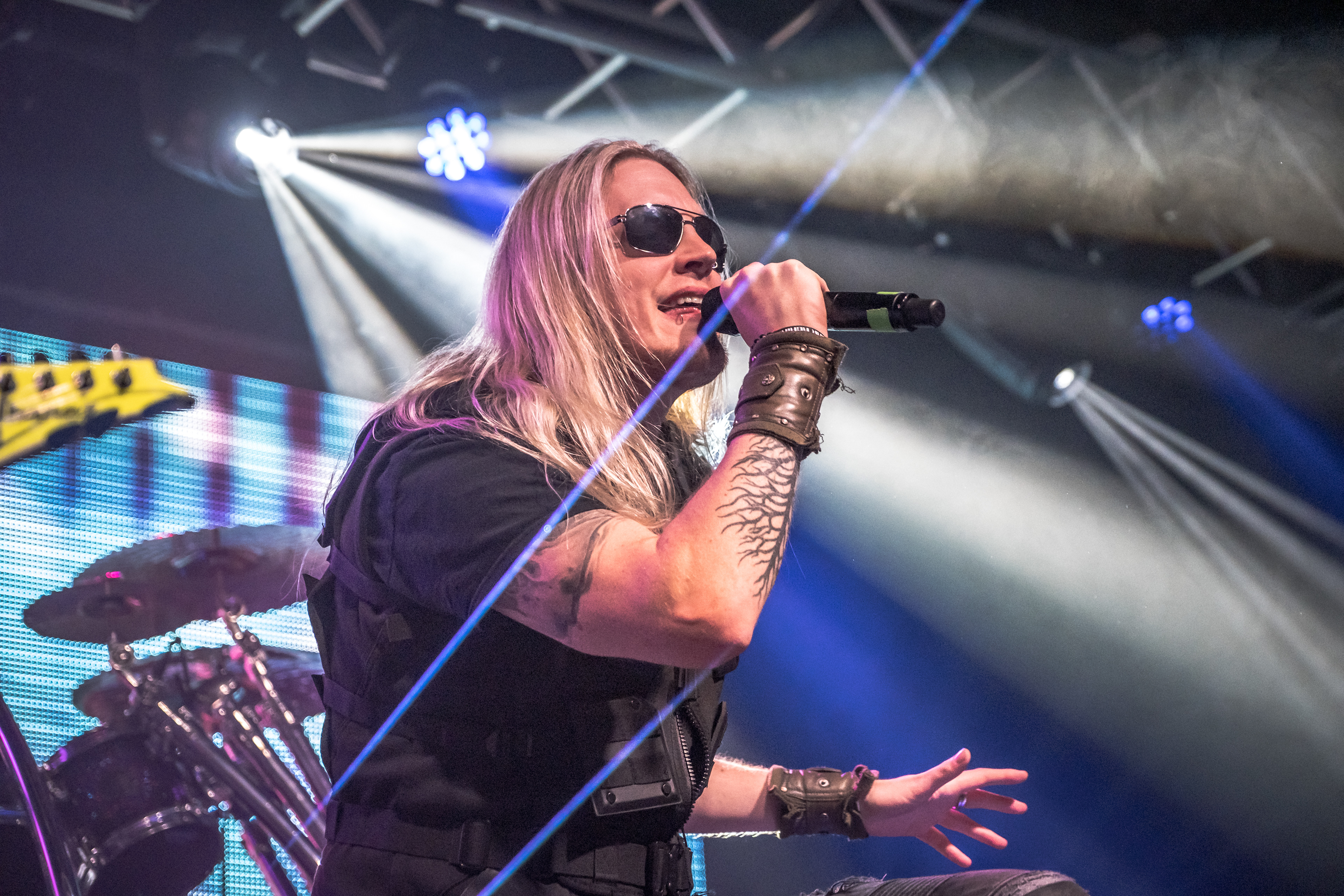 80. Marc Hudson of DragonForce