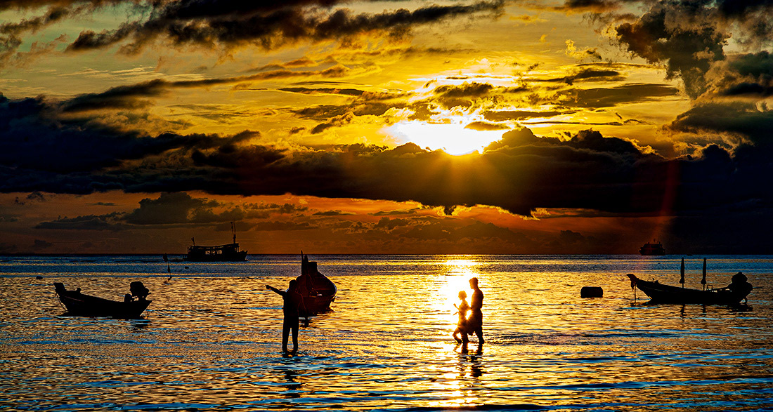 Ko Tao Sunset - Thailand - © 2007 Kike Bullón