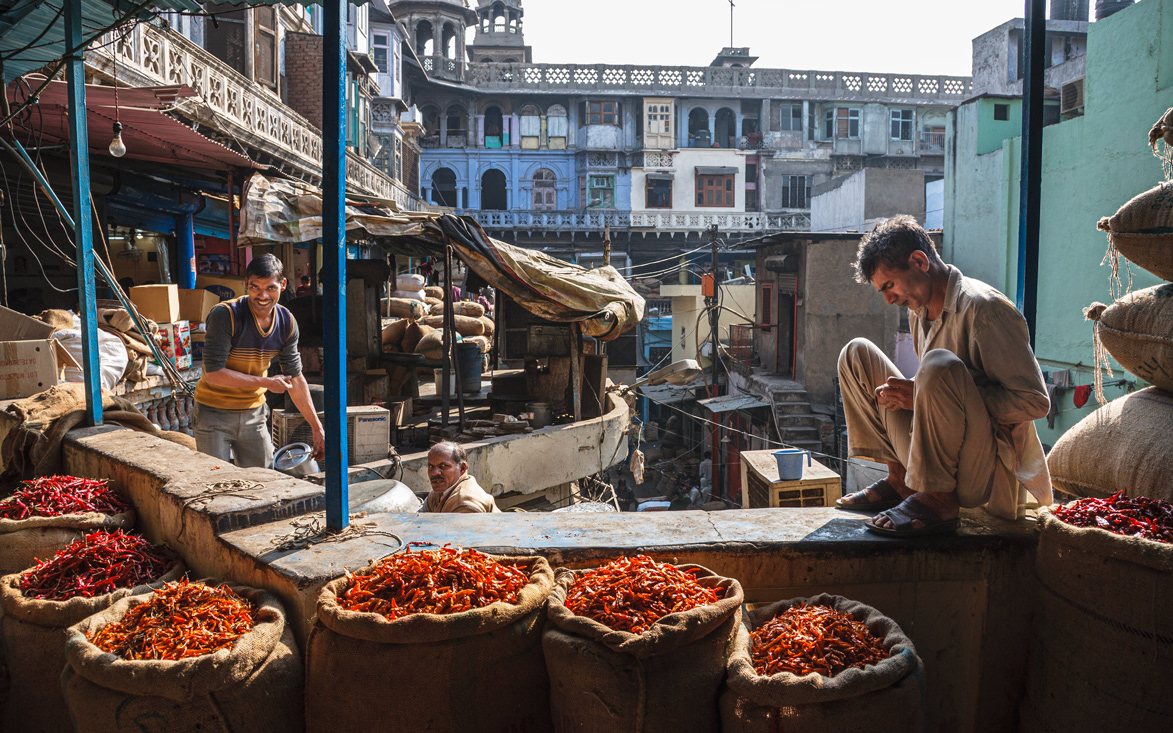 Spice market - Old Delhi - India -  © 2013 Kike Bullón