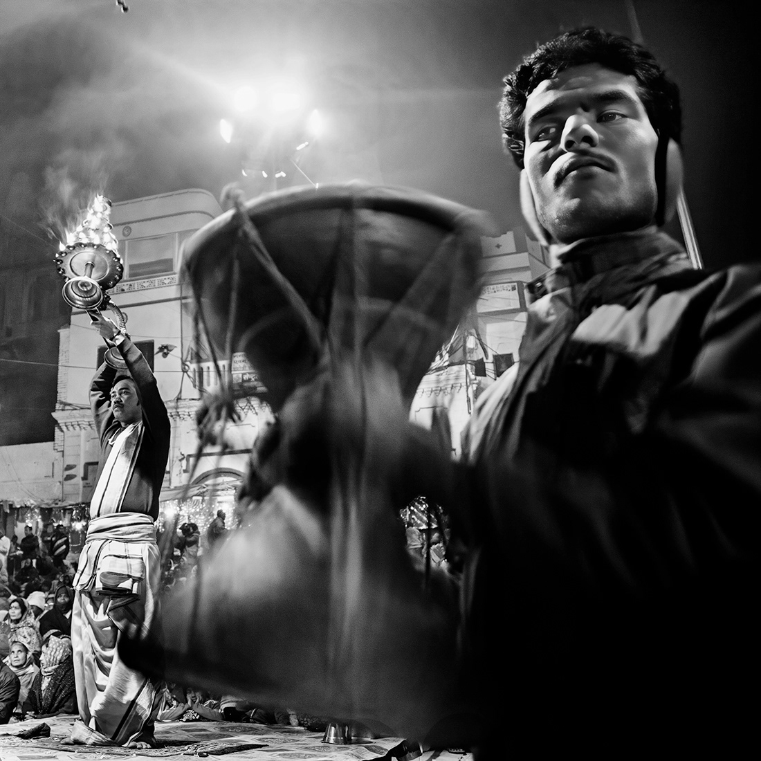 Ganga Aarti Ritual  - Benares - India - © 2012 Kike Bullón