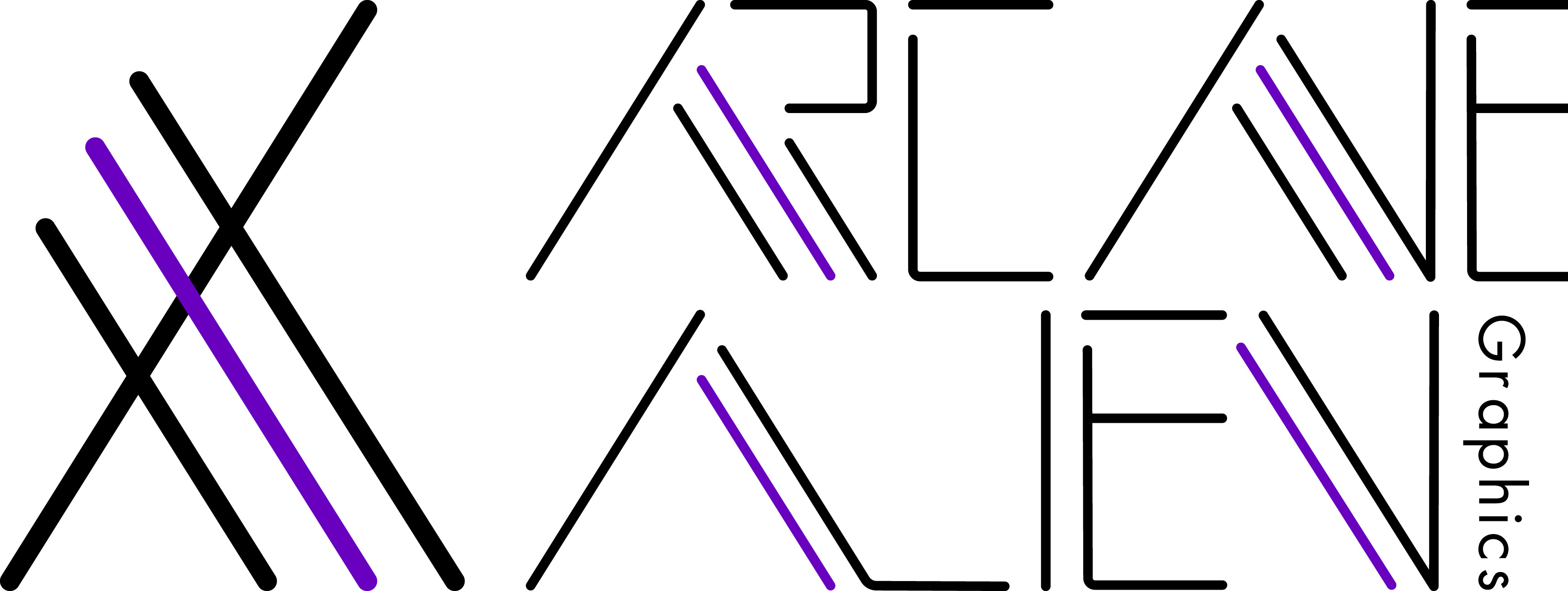 arcane alien graphics logo