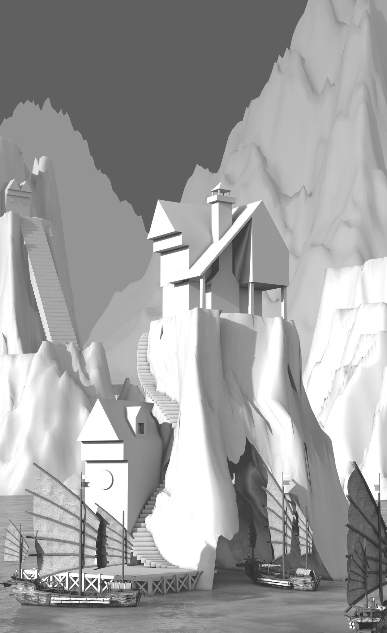 3D SKETCH / ROUGH BLOCKING