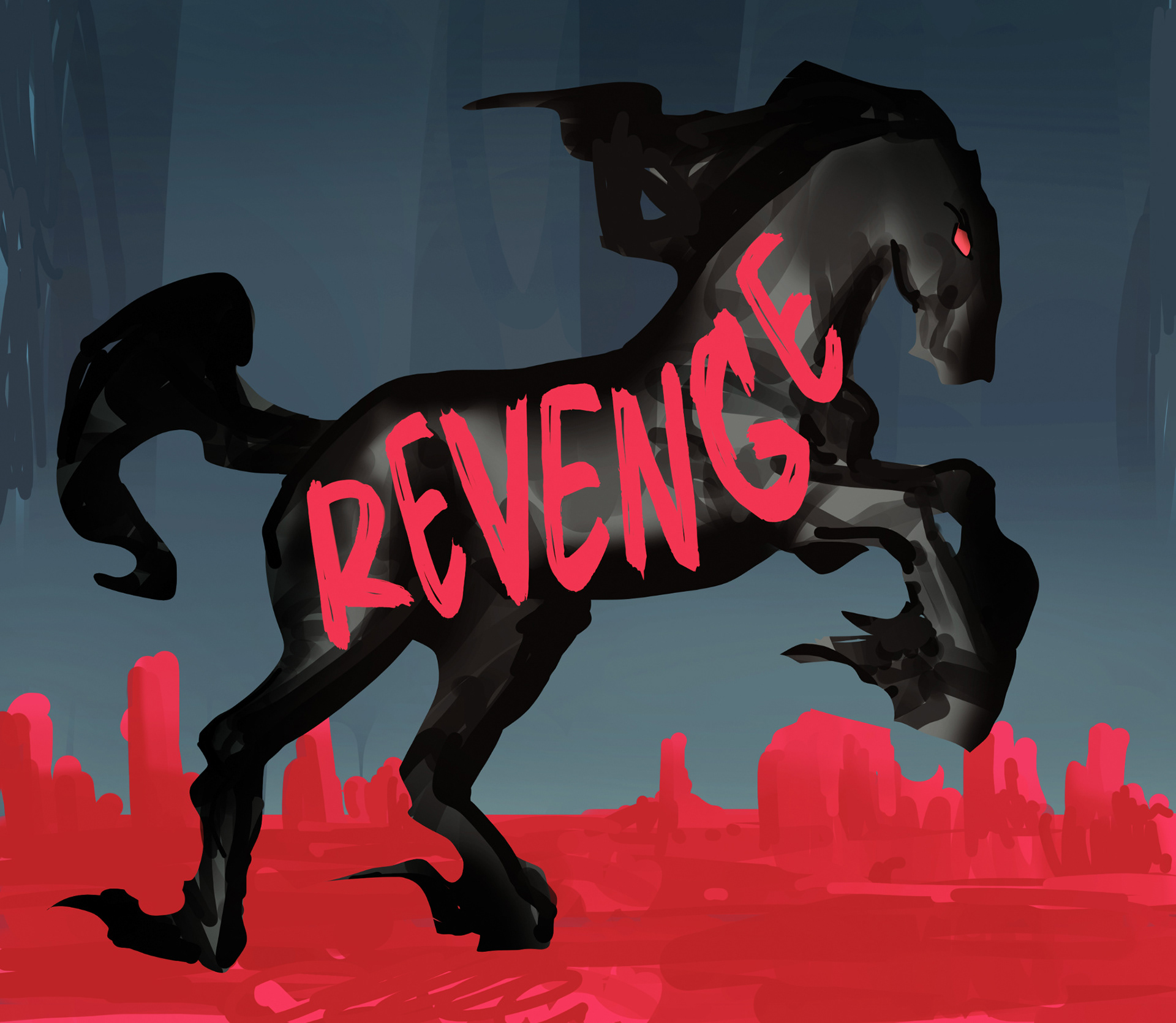 "Revenge Horse" Poster
