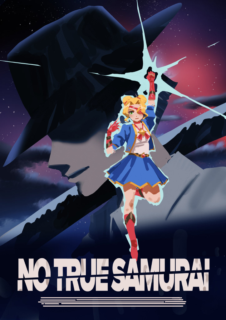 "No True Samurai" Poster