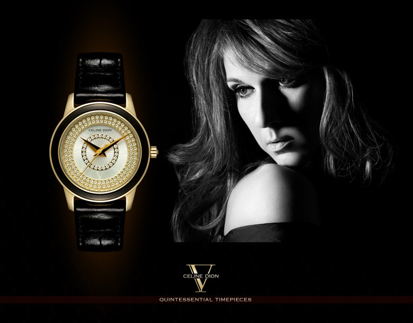 Celine Dion Quintessential Timepieces Catalogue and Collection. Timeless and elegant wristwatches