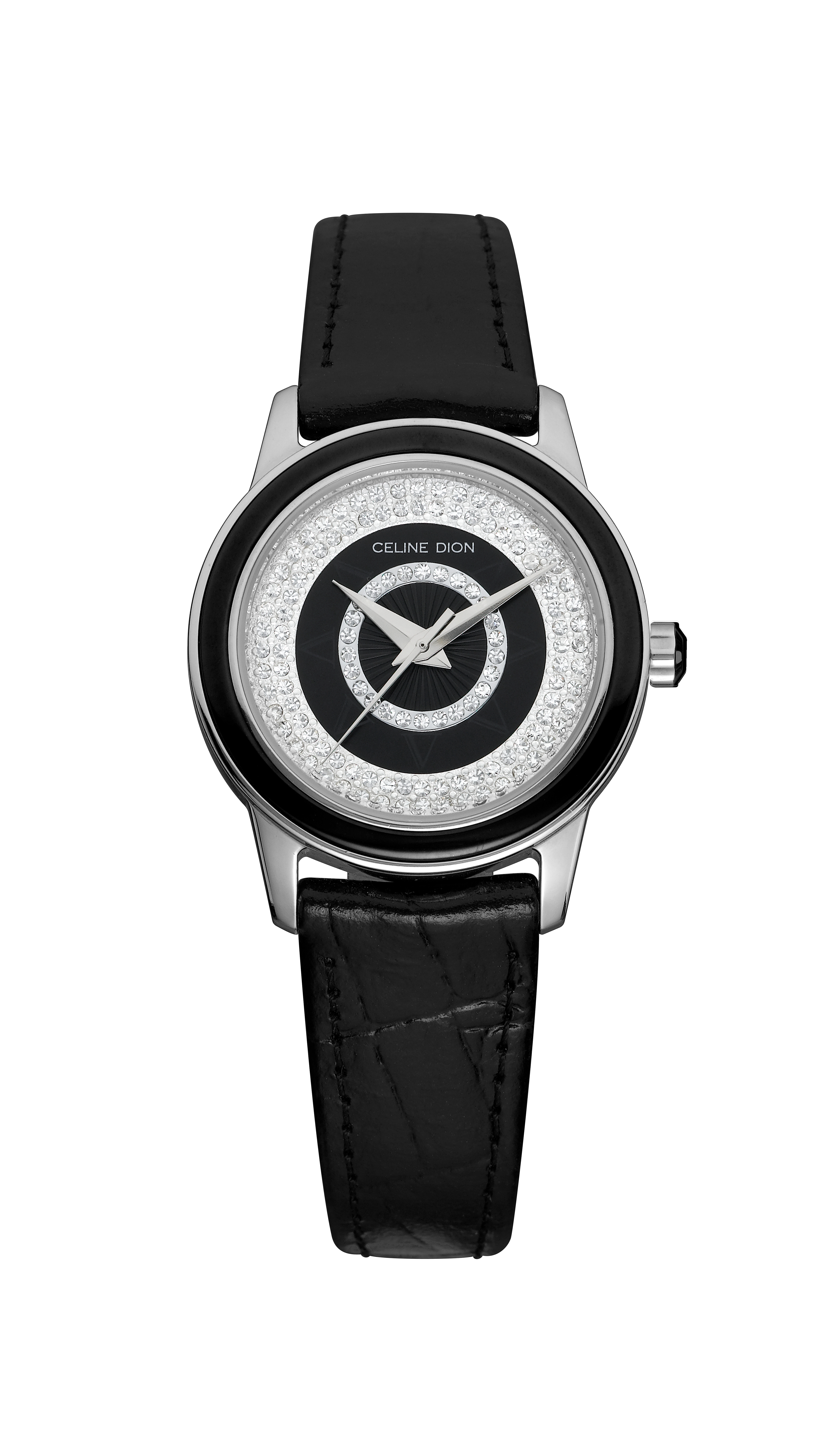Silver w/Black Band