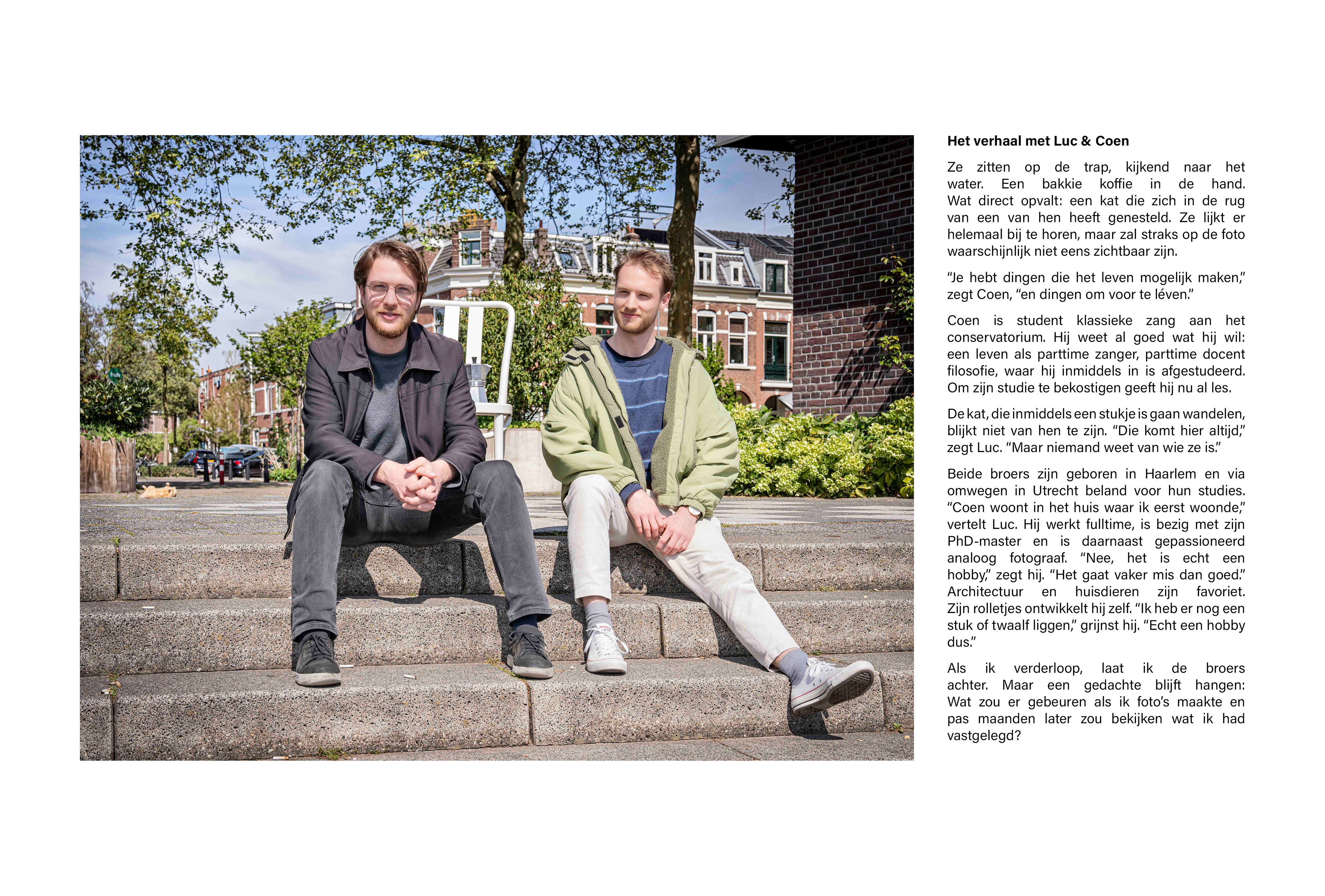 Het verhaal met Luc & Coen