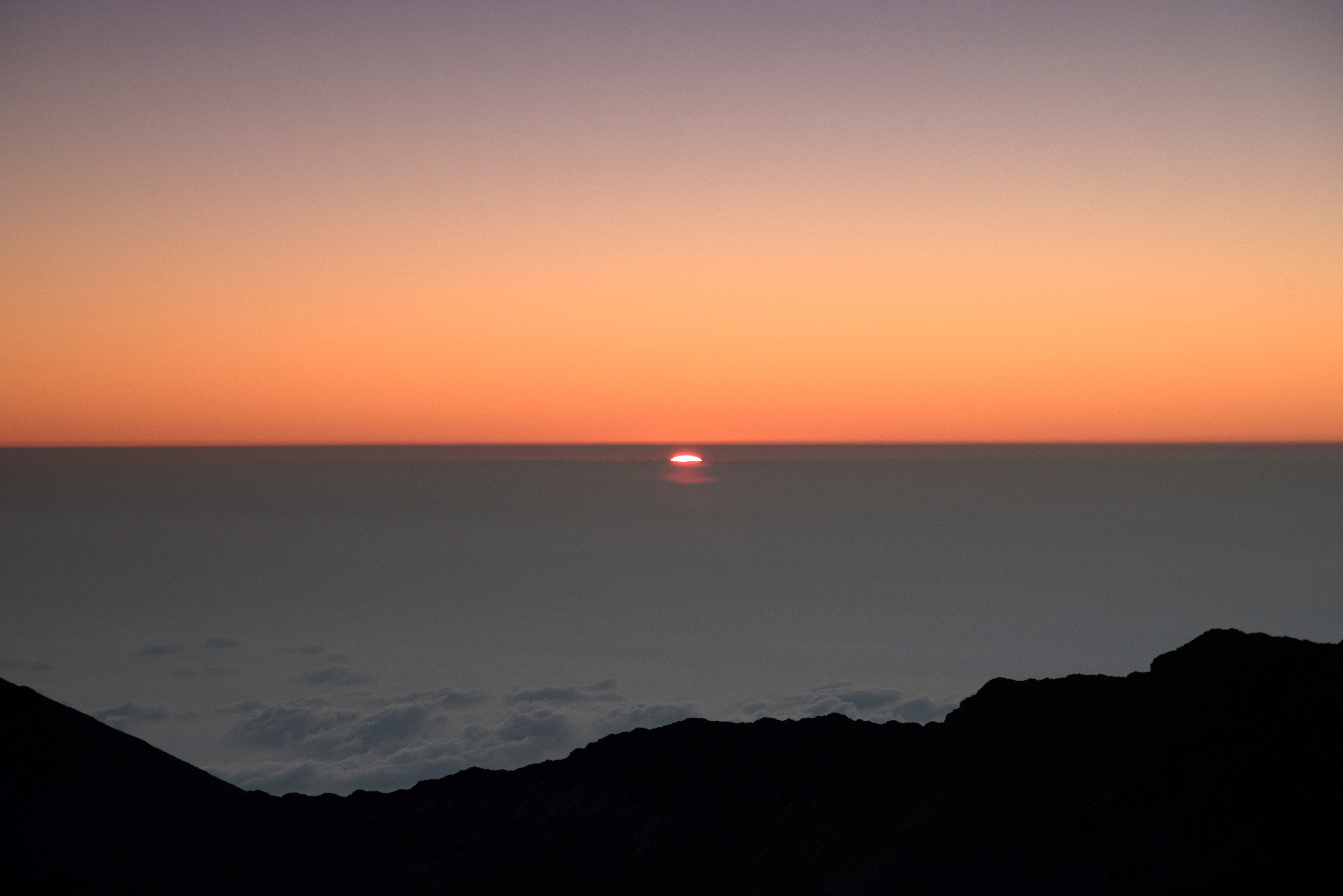 Sunrise at Haleakala