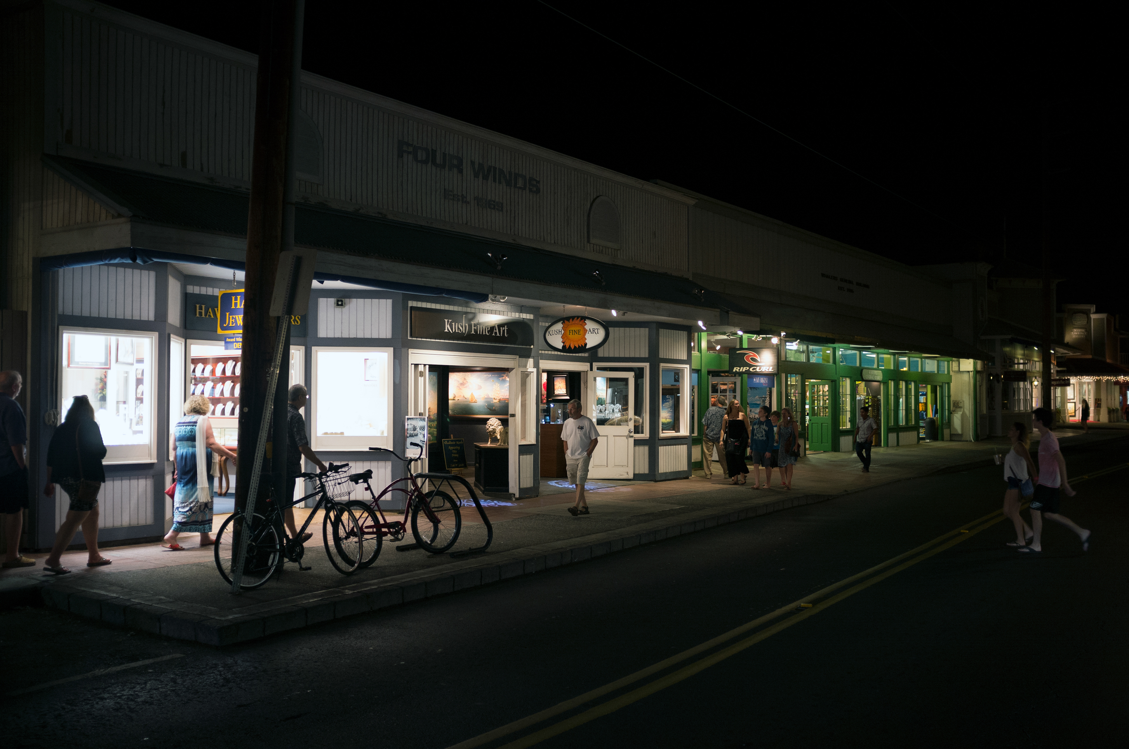 Lahaina at Night