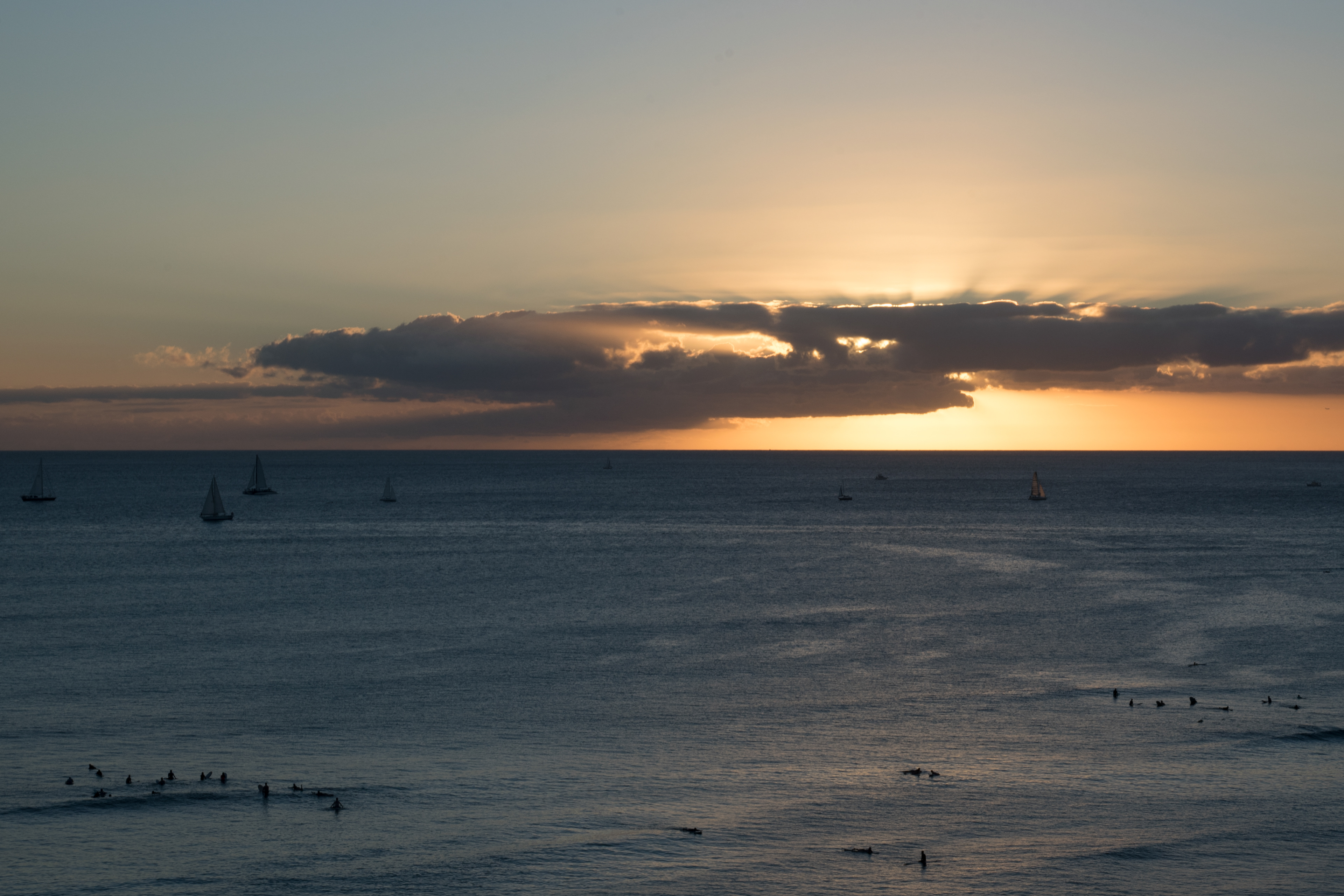 Waikiki at Sunset