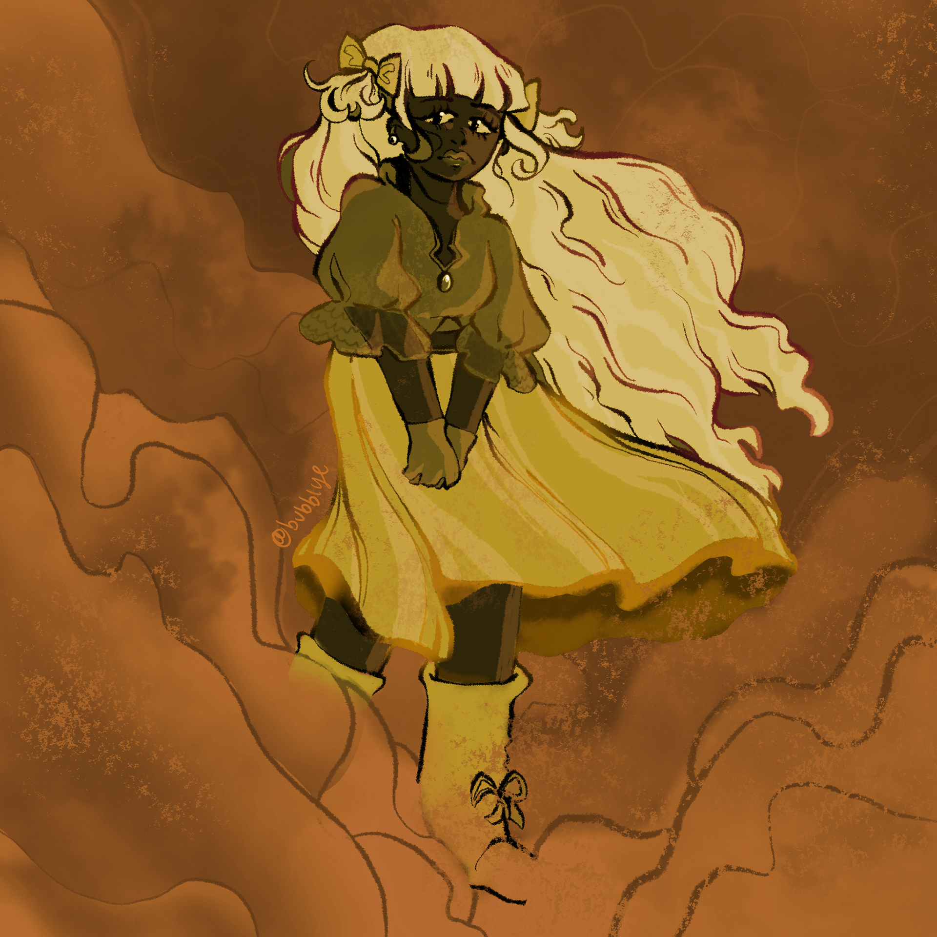 art trade (not my character design)