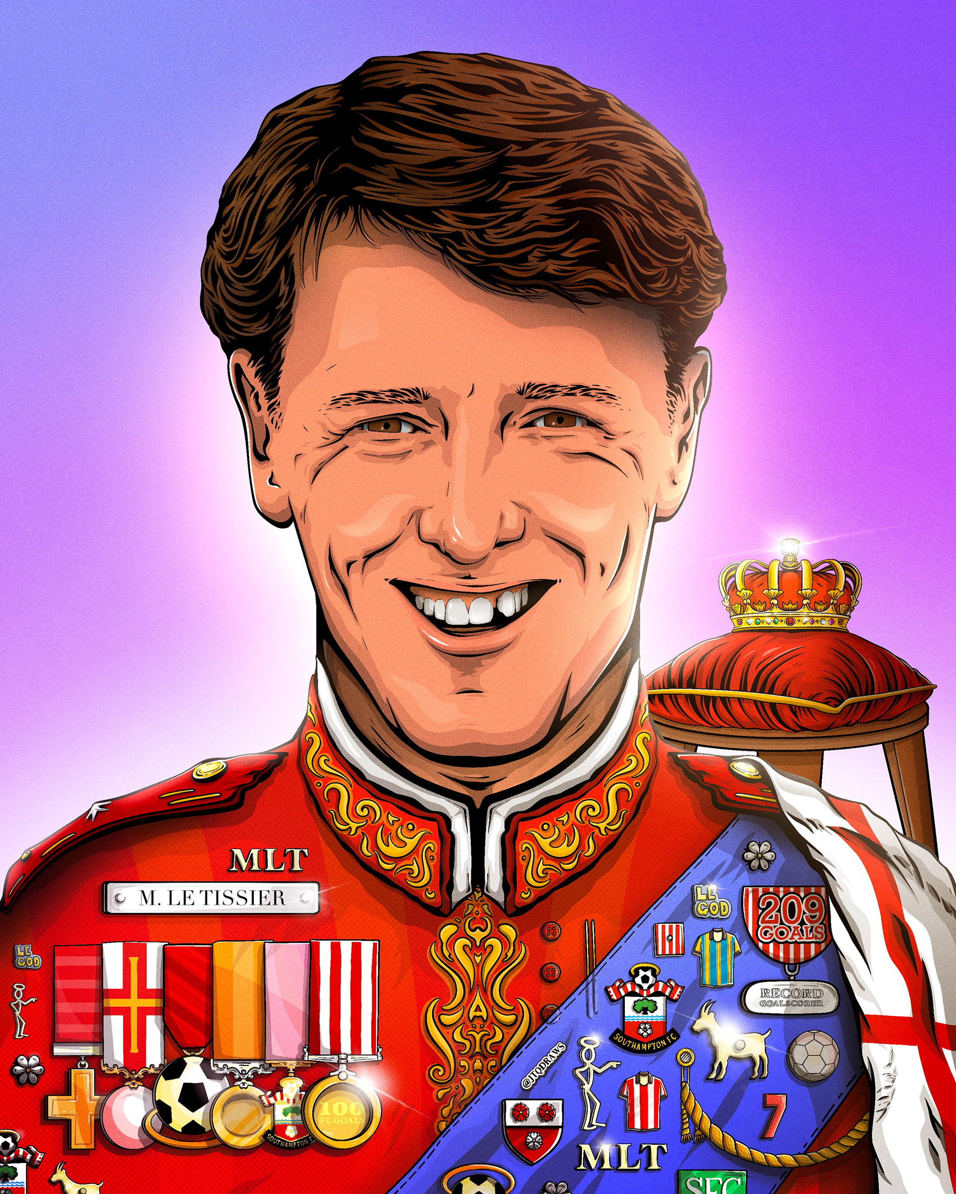 The King of Southampton - Matt Le Tissier