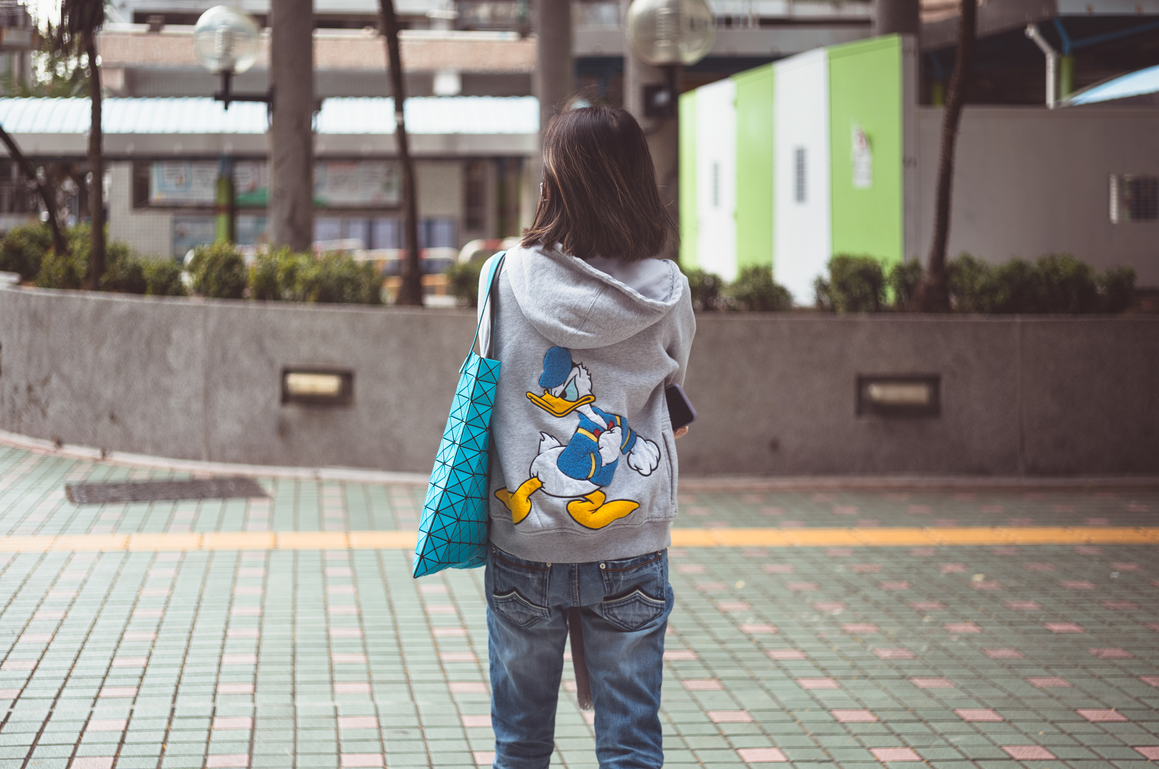 It's been a bit cold in Hong Kong recently, and I love seeing my wife in this angry Donald Duck jacket. [LEICA M11, LEICA SUMMICRON 50mm f/2 Rigid]
