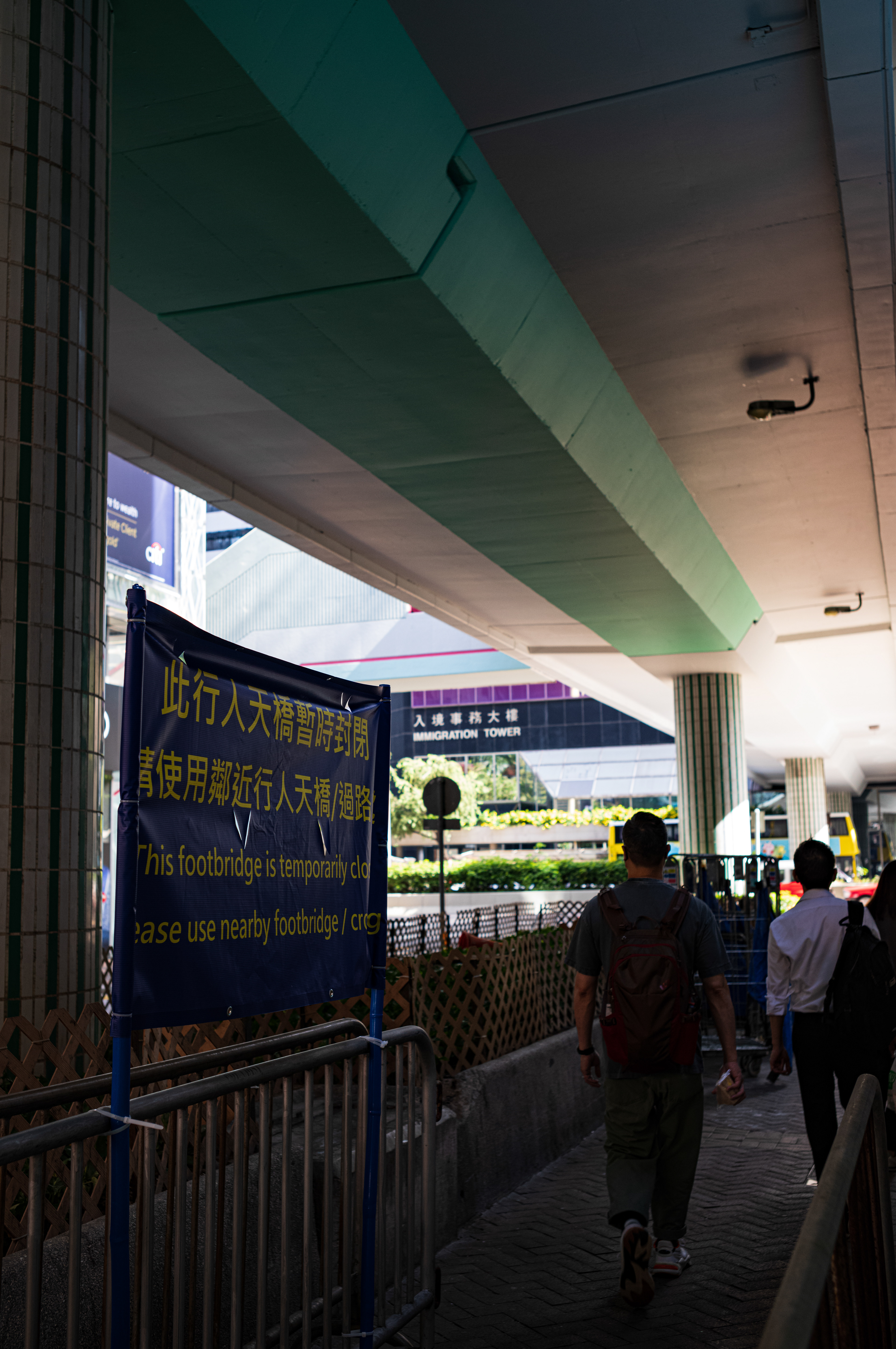 This is how we celebrate the 25th anniversary of the establishment of the Hong Kong Special Administrative Region (HKSAR), we can't stop on the bridge. [LEICA M11, LEICA Summicron-M 35mm f/2 ASPH]