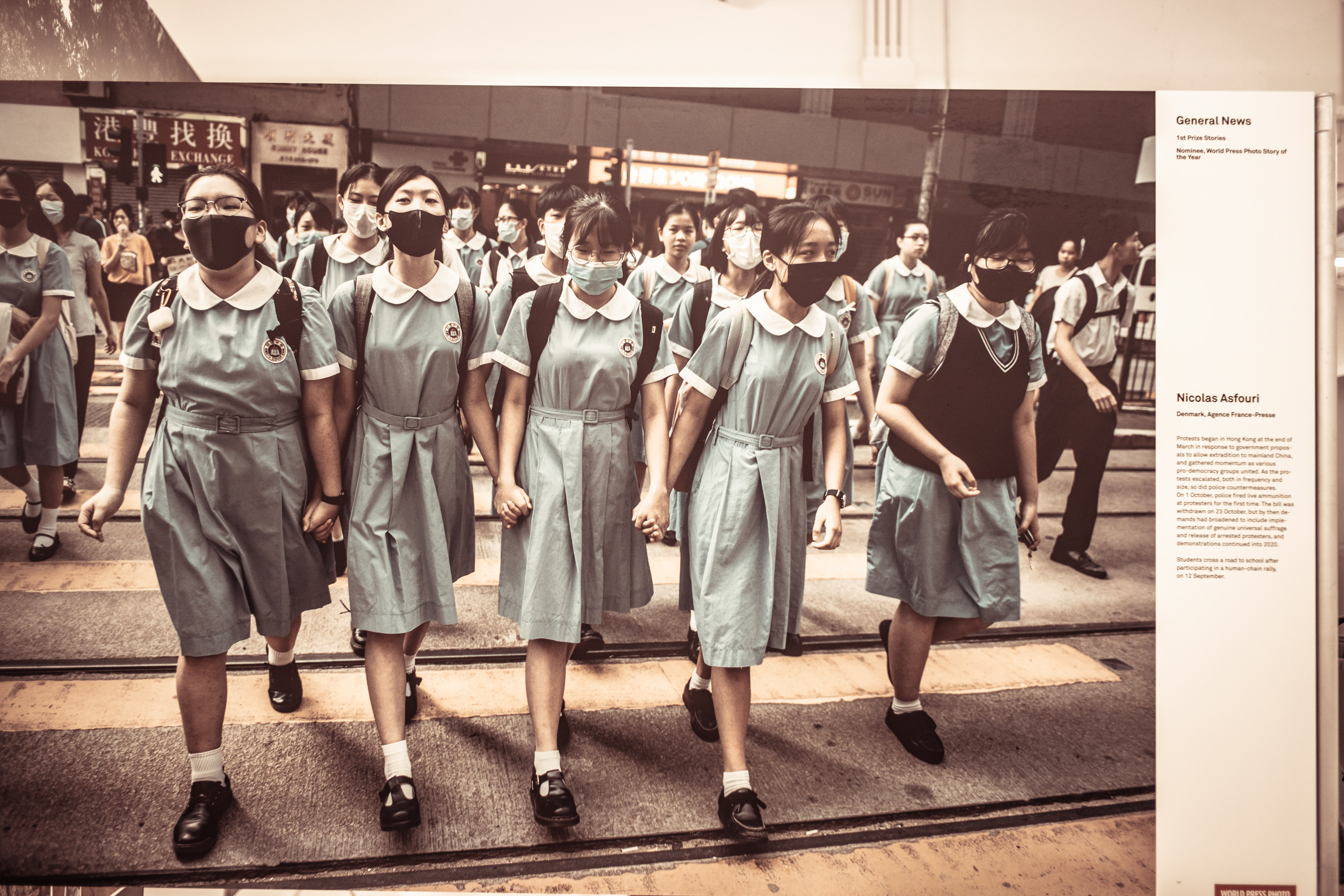 World Press Photo Exhibition 2020, it's always so sad to see the pictures of Hong Kong at the exhibition. [LEICA M10, LEICA Summicron-M 35mm f/2 ASPH]