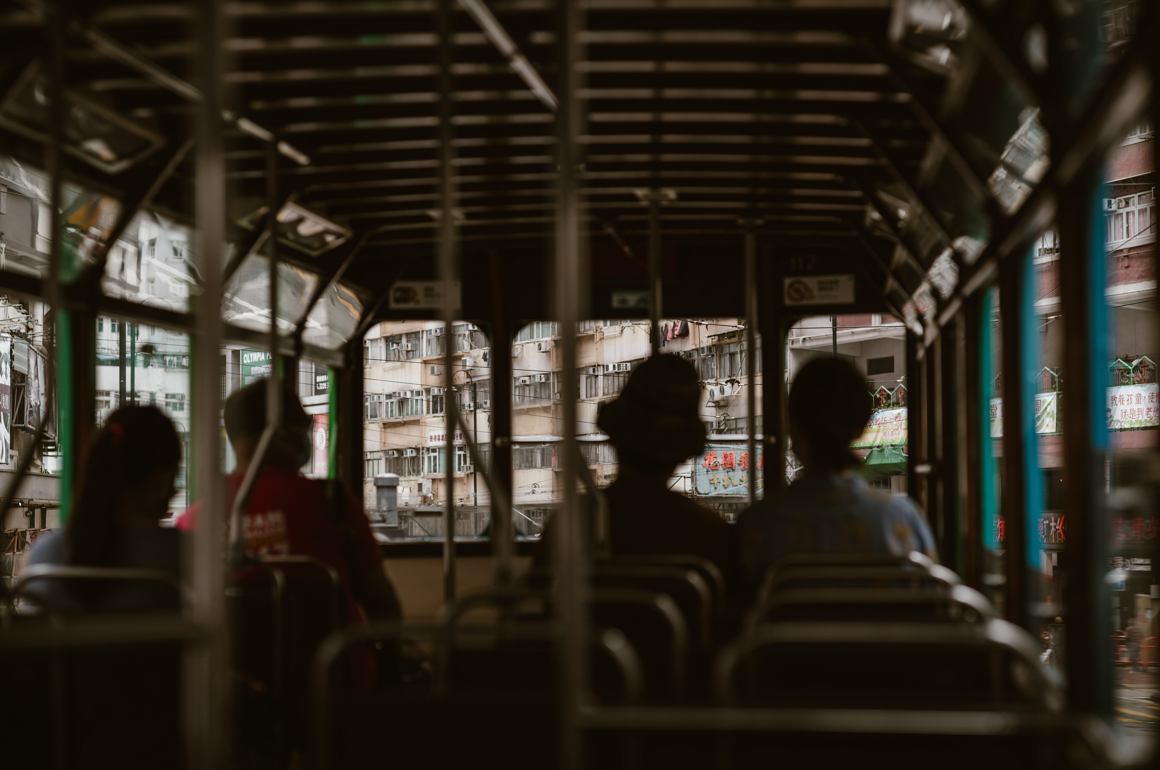 Tram ride from Quarry Bay to Causeway Bay, what a relaxing day [LEICA M11, Voigtlander Nokton 75mm f/1.5 Aspherical]