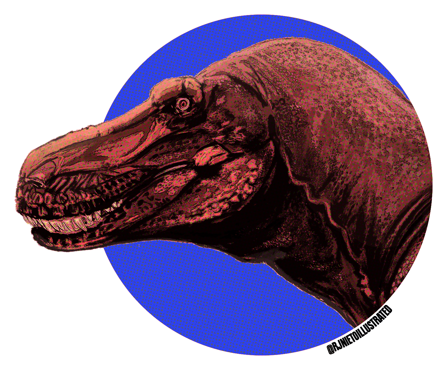 EXTRAORDINOZIC STICKER SERIES 1-TYRANT LIZARD QUEEN