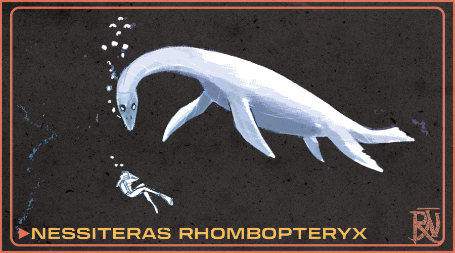 CRYPTID STICKER SERIES 1-THE LOCH NESS MONSTER