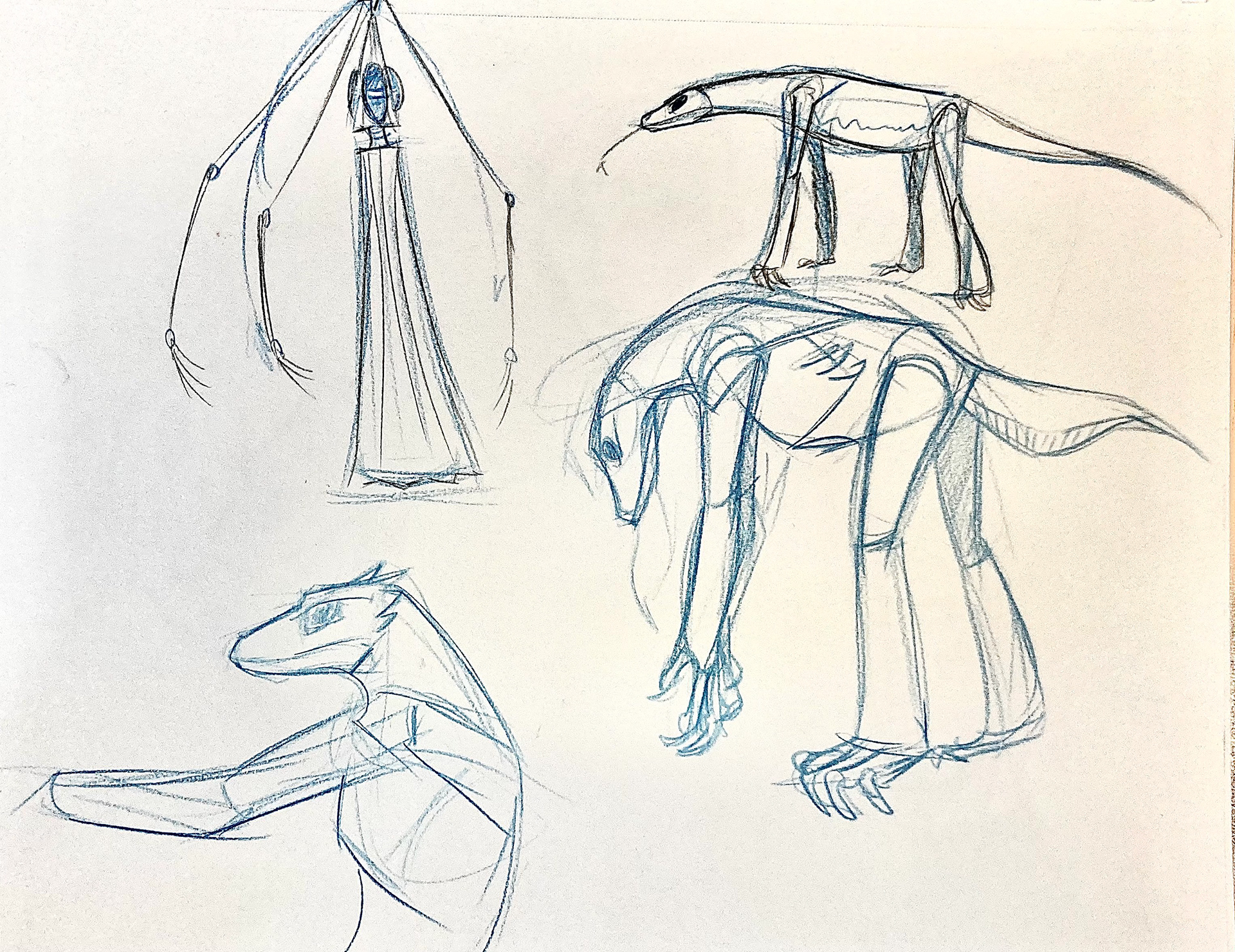 PROJECT: ENCOUNTERS STUDIES LIZARDMEN & TINKERER