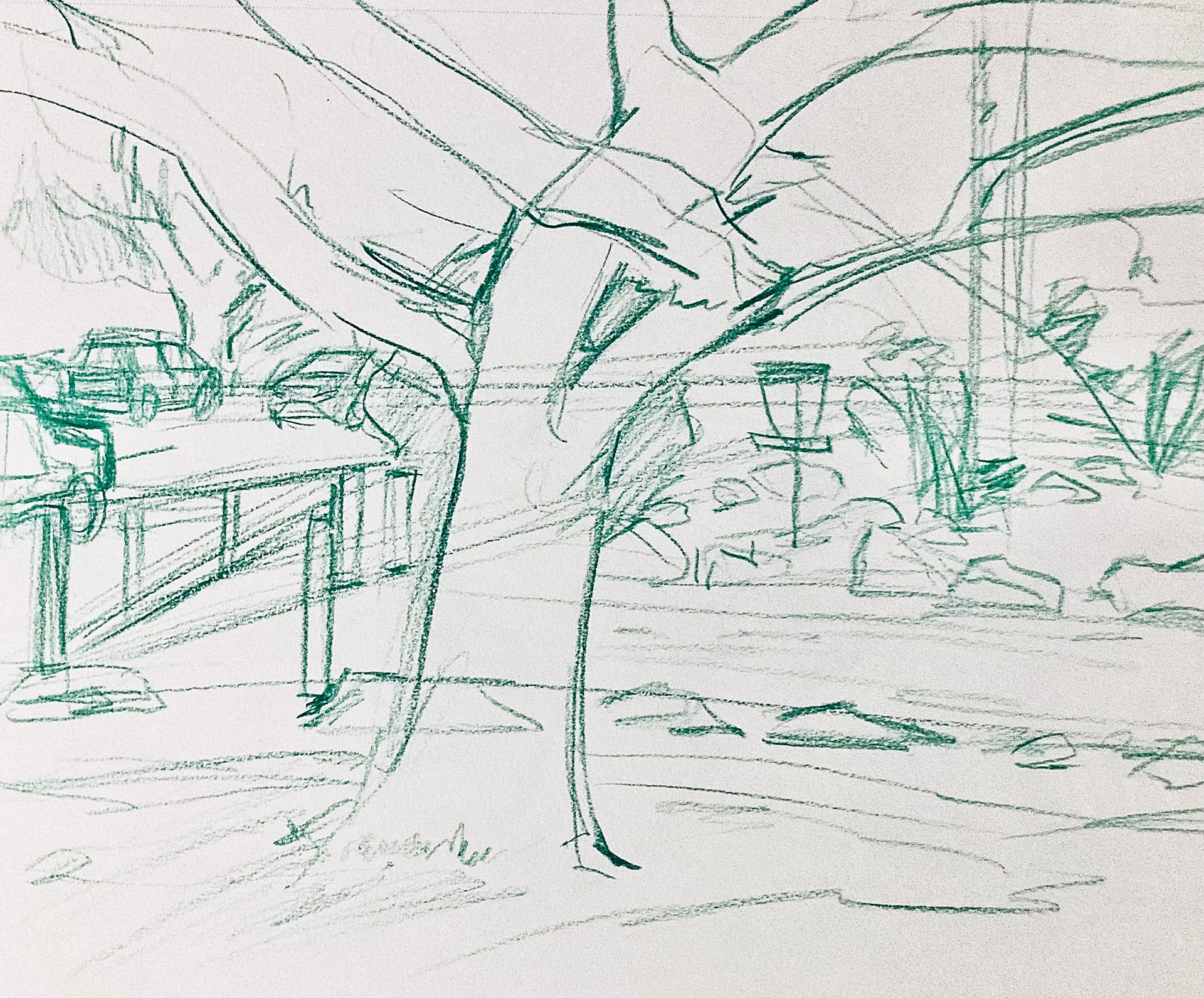 PLEINAIR SKECTH 1