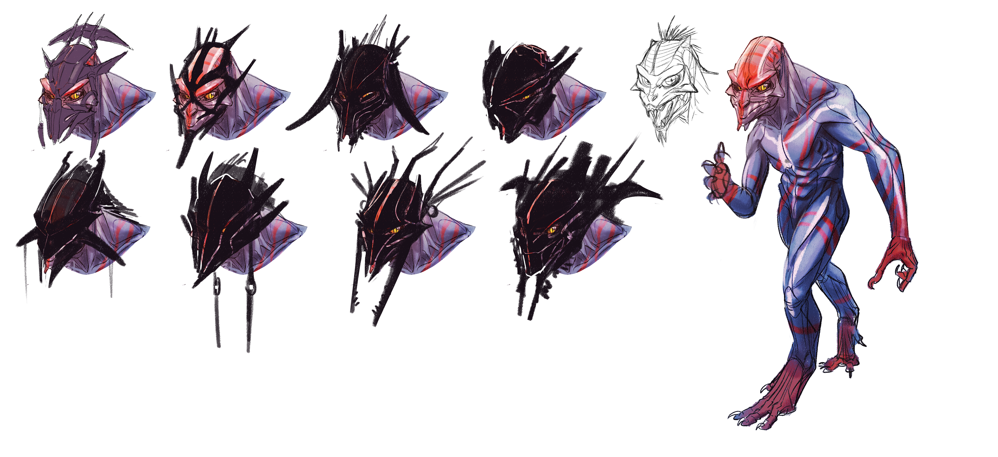 PROJECT: ZENTIH STUDIES-RENEGADE BIOMIND TRUE FACE (HELMET) & BODY