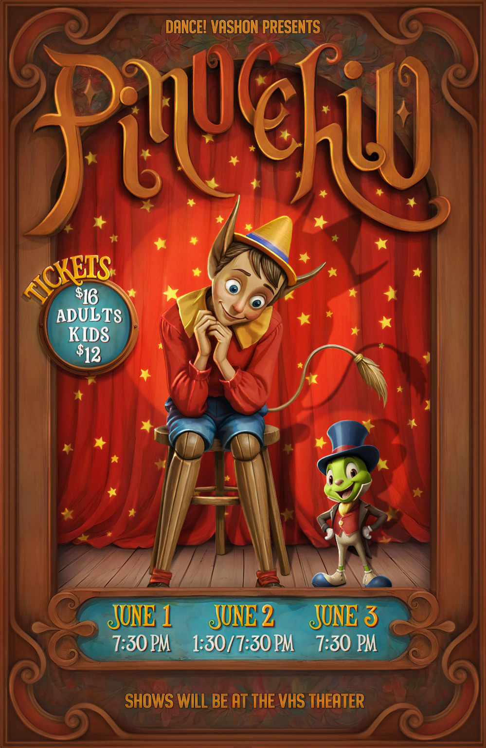 Pinocchio Concept Poster