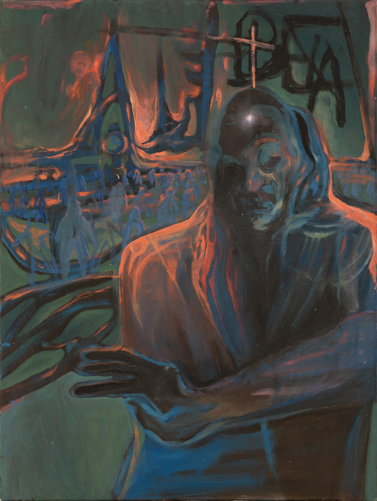 Untitled Oil on canvas W61.2 H81.4