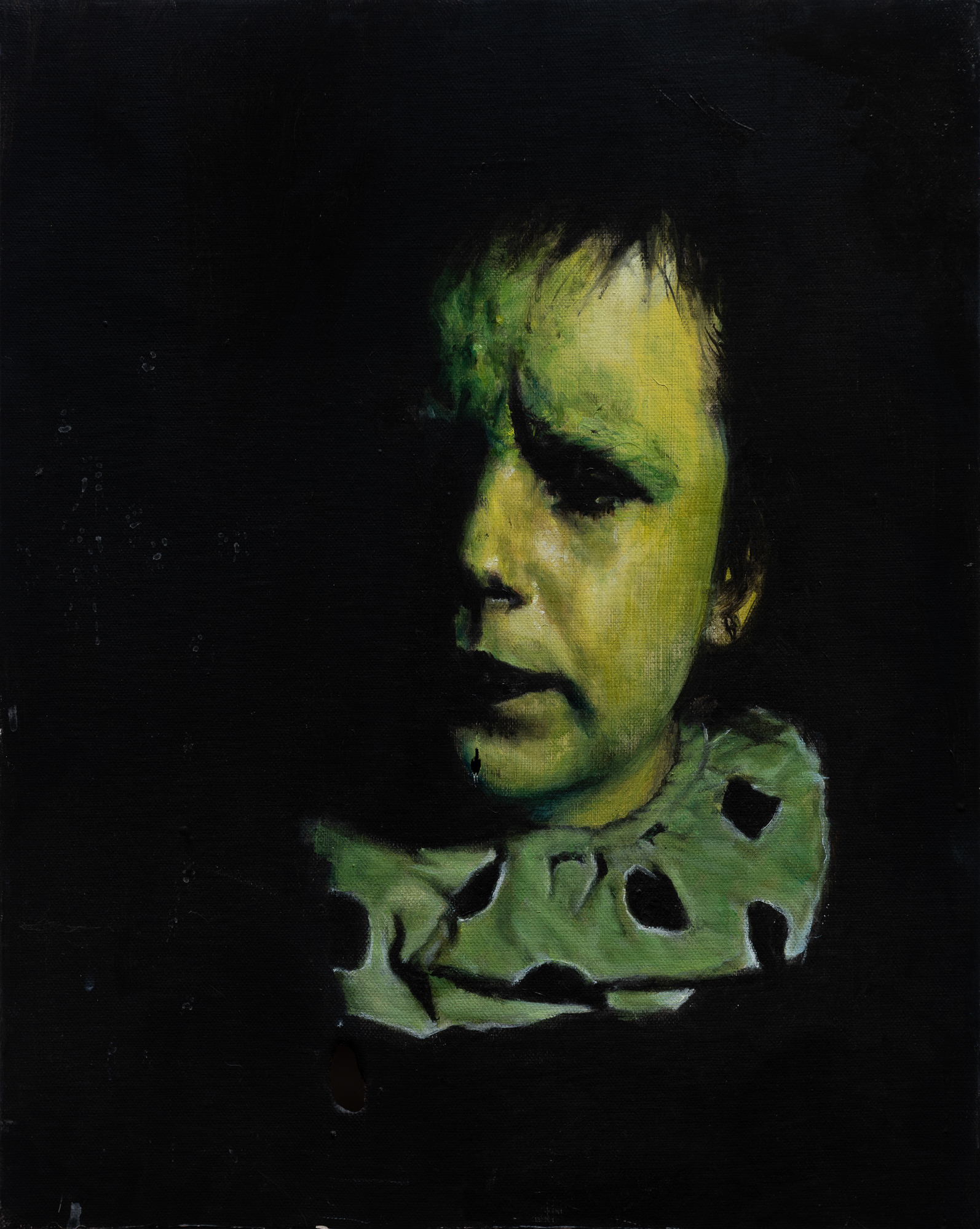 Self Portrait oil on canvas 2020 40x60 cm