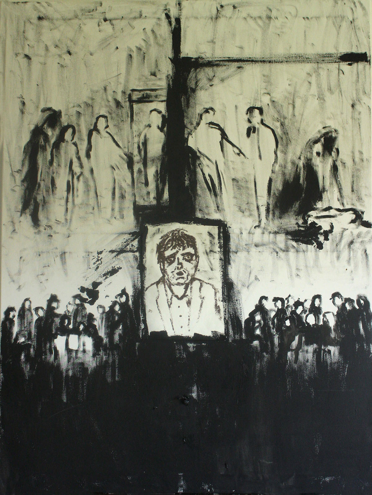 Untitled, oil on canvas, 2019 100x120cm