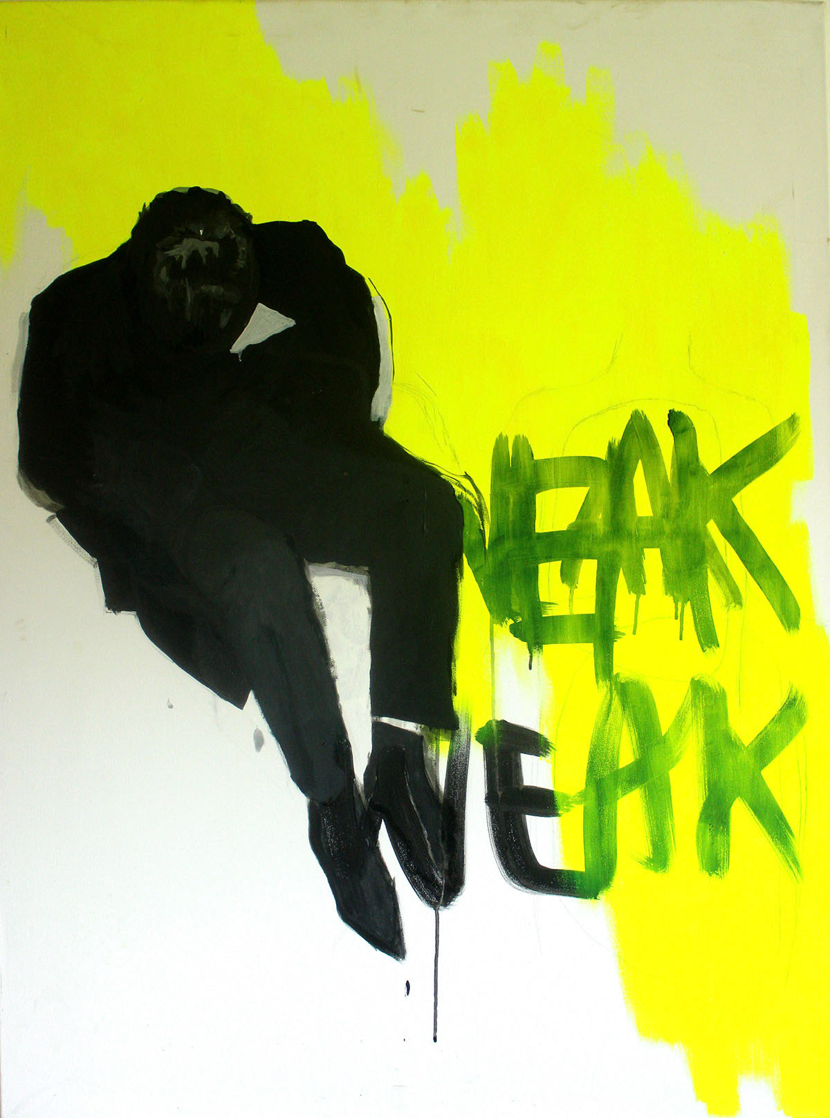 Self portrait, oil on canvas, 2018 100x120cm