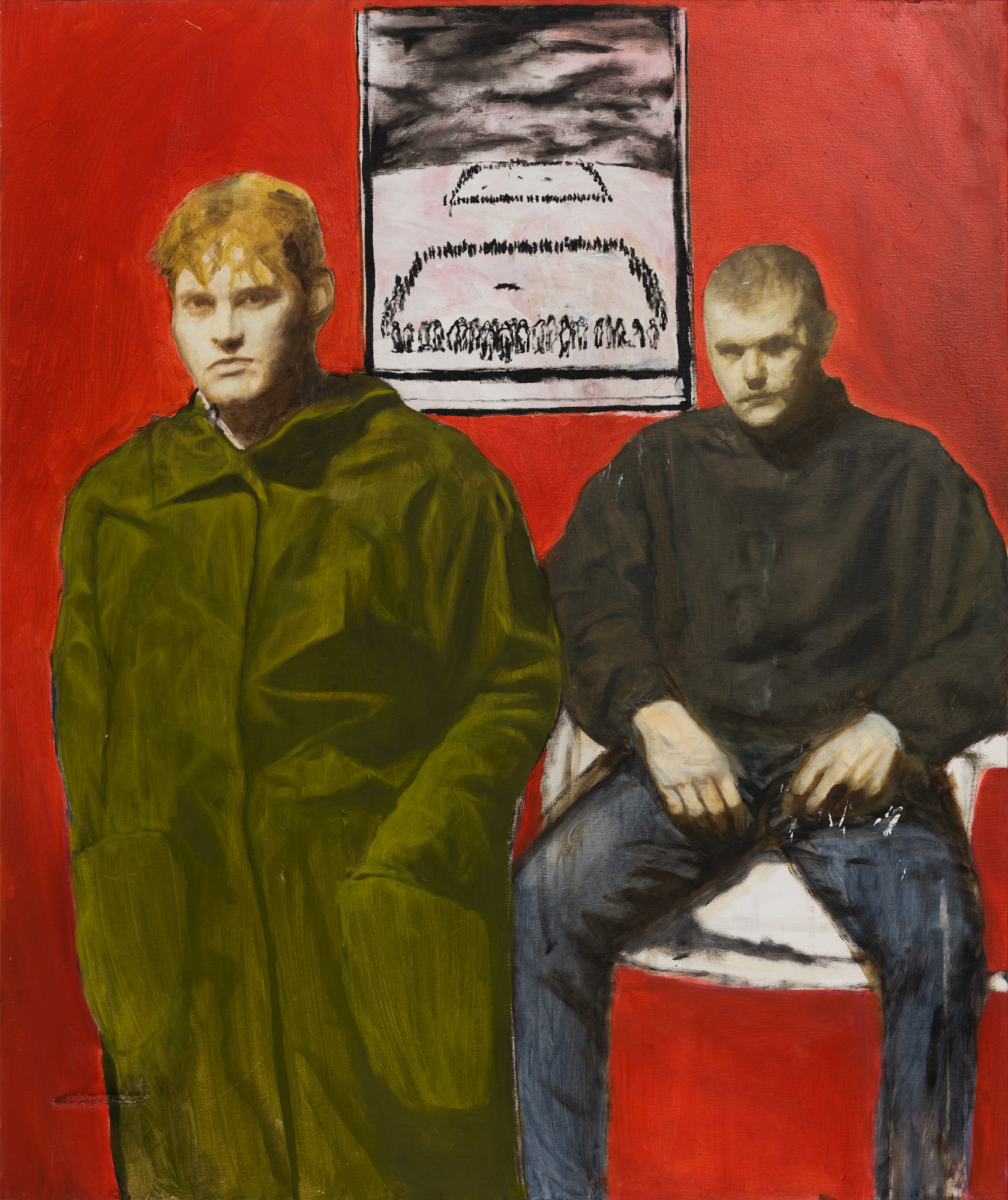 Untitled, oil on canvas 100x120 cm 2019