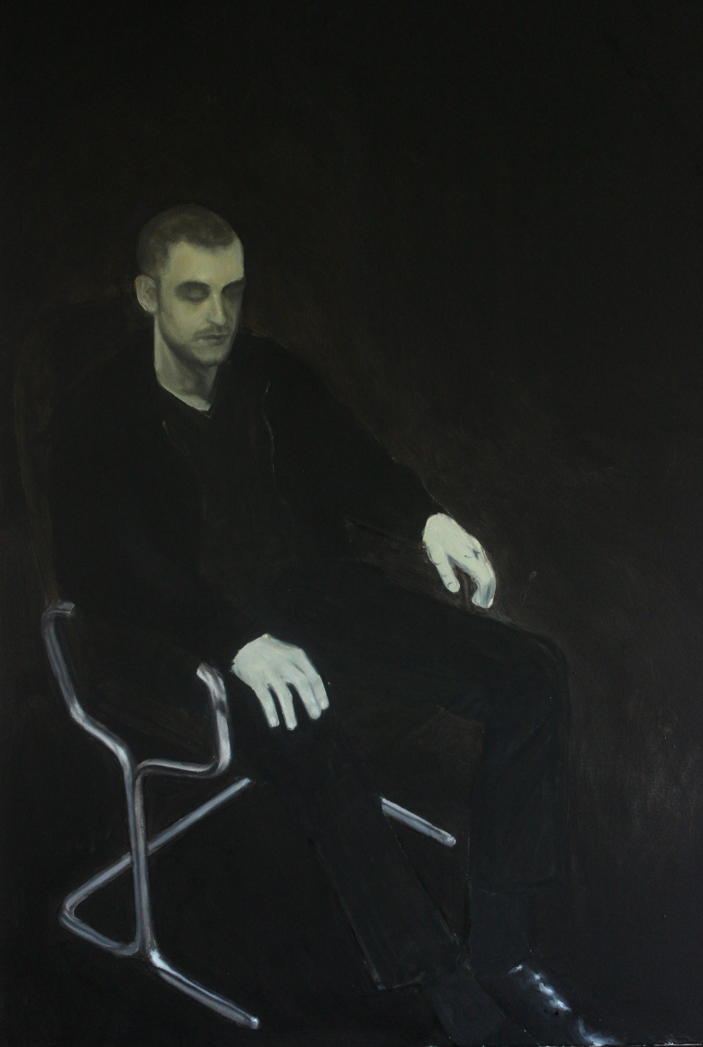 Untitled, oil on canvas, 2019,