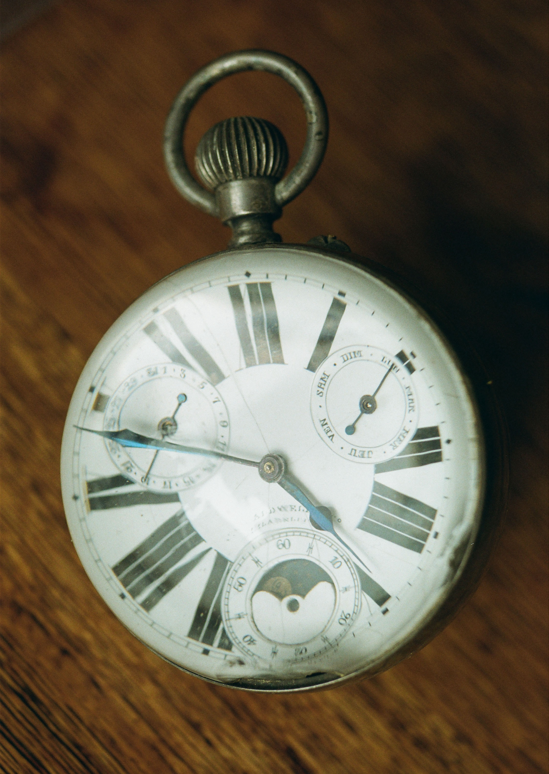 Mid 19th Century Clock, Kodak Gold 200, Micro-Nikkor 55mm f/2.8, February 2025