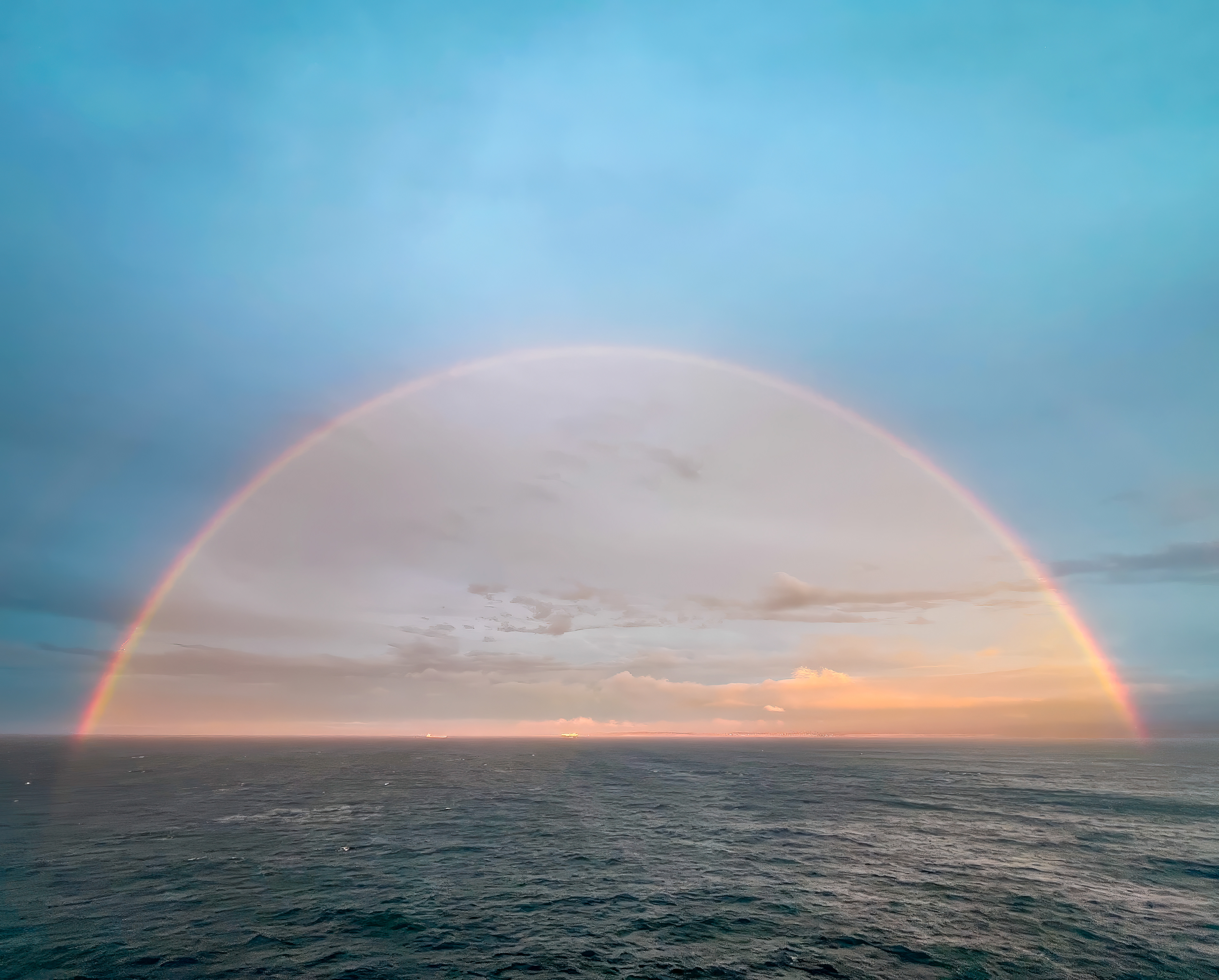 A Full One in the Pacific