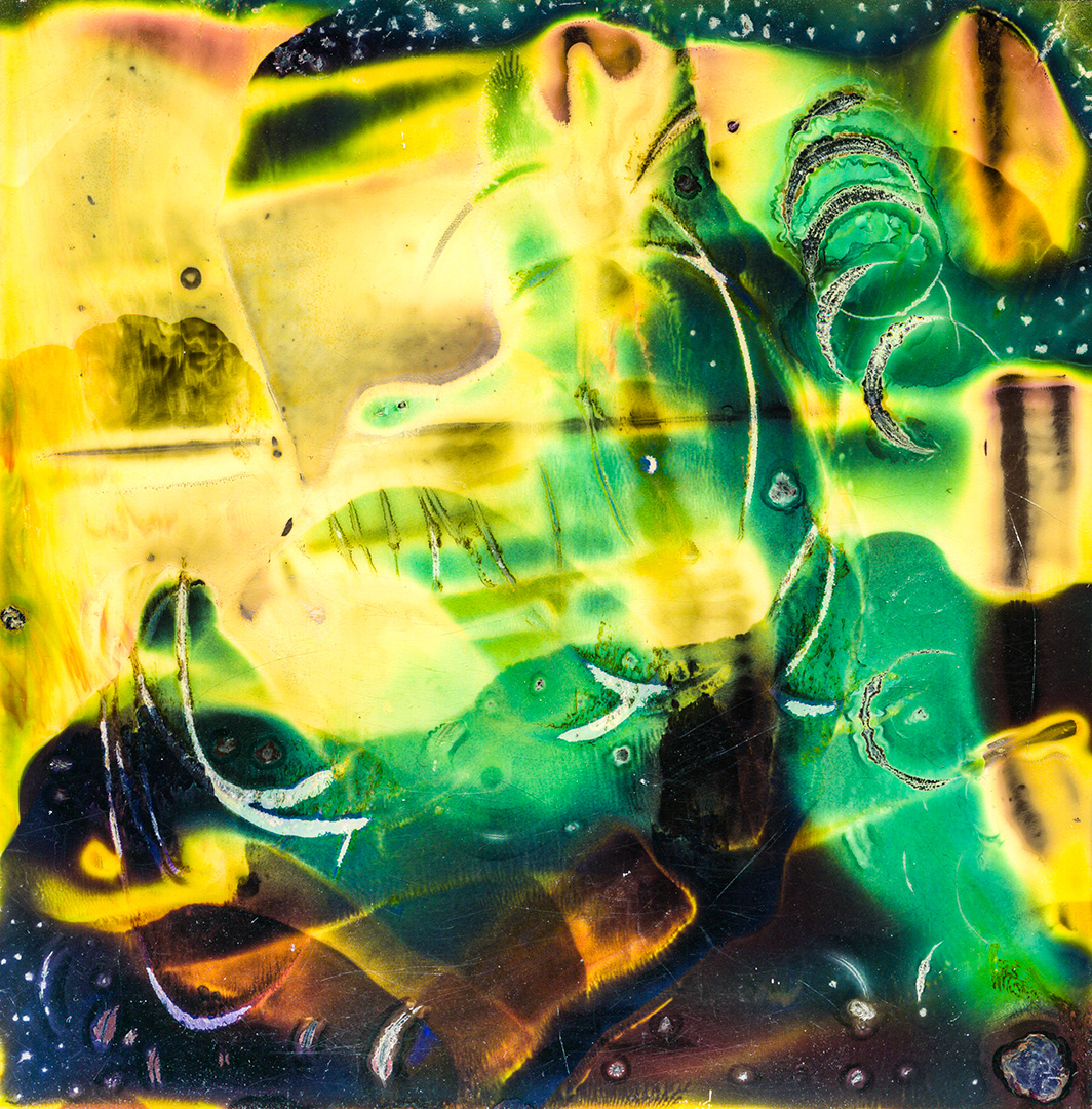 Galaxy in Green