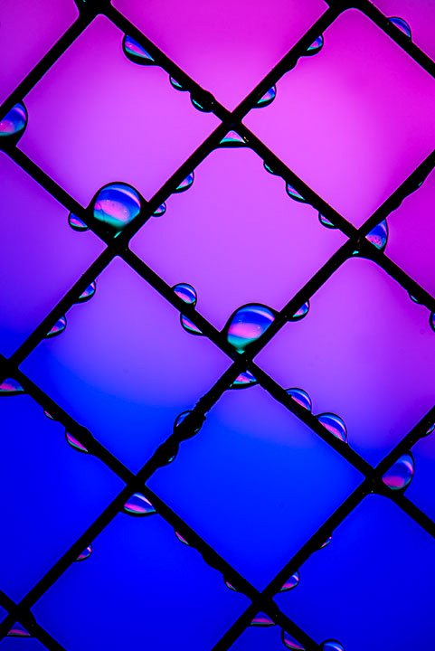 Drops in Pink & Blue