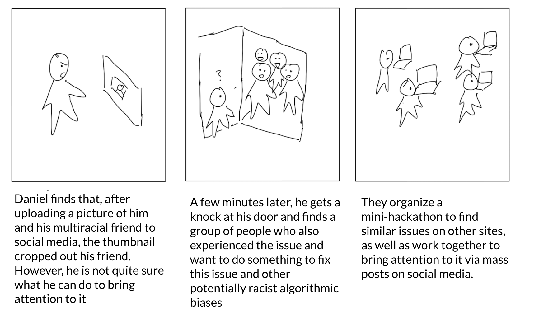 Example storyboard