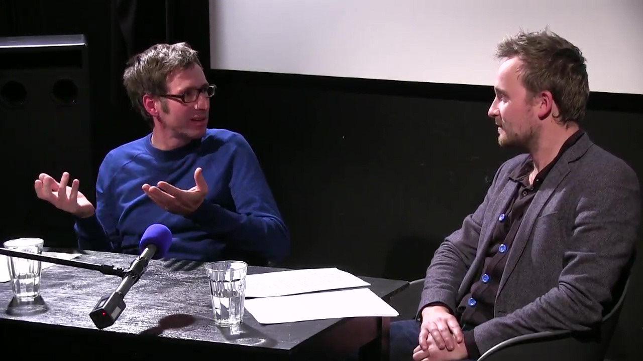 Tom Van Imschoot interviewing poet Paul Bogaert @ Art Cinema OFFoff