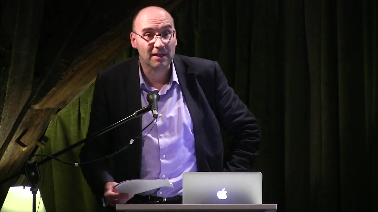 Yves T'Sjoen, Symposium 'This is not a script' @ Poëziecentrum, Ghent