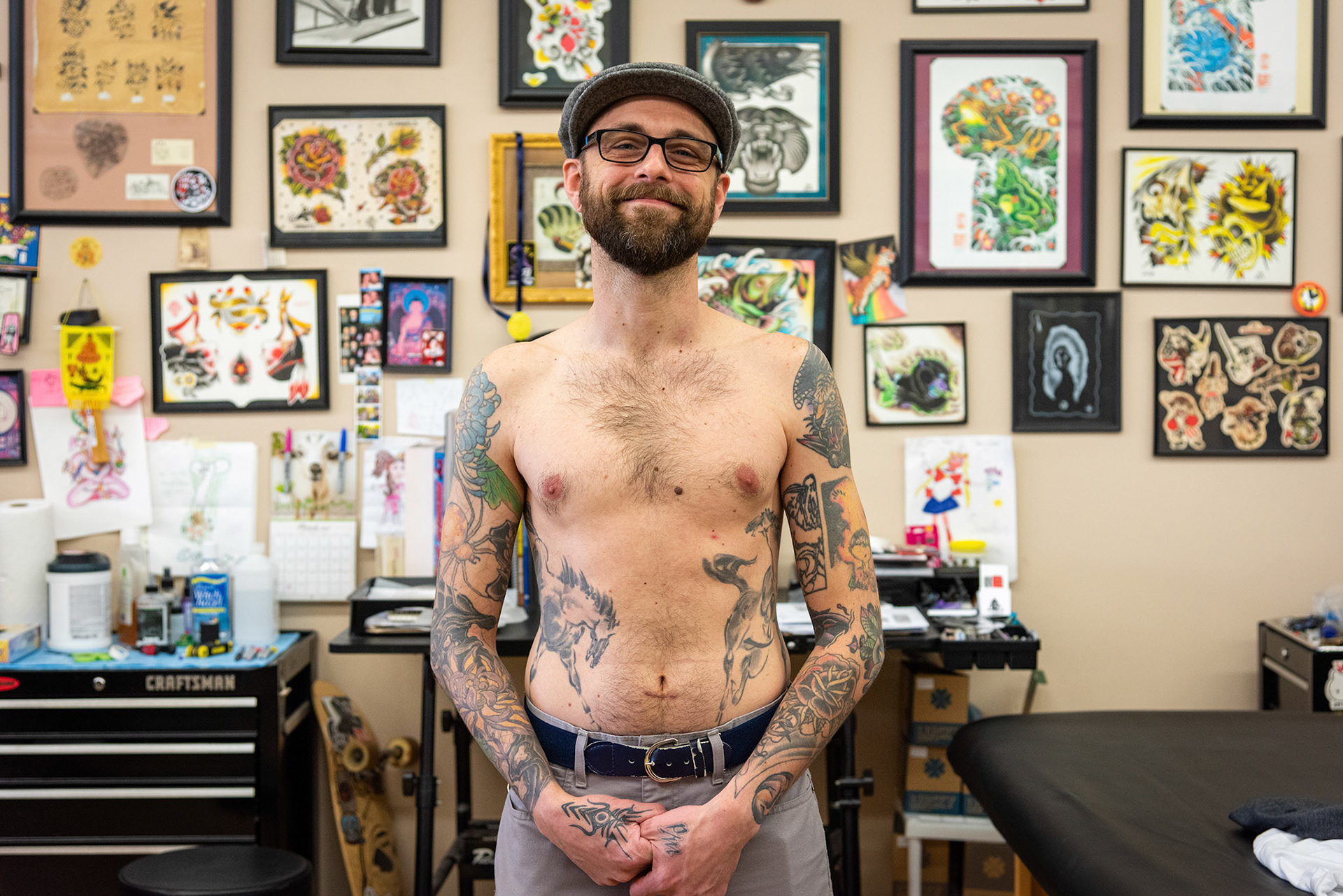 Flying Tiger Tattoo • 2020