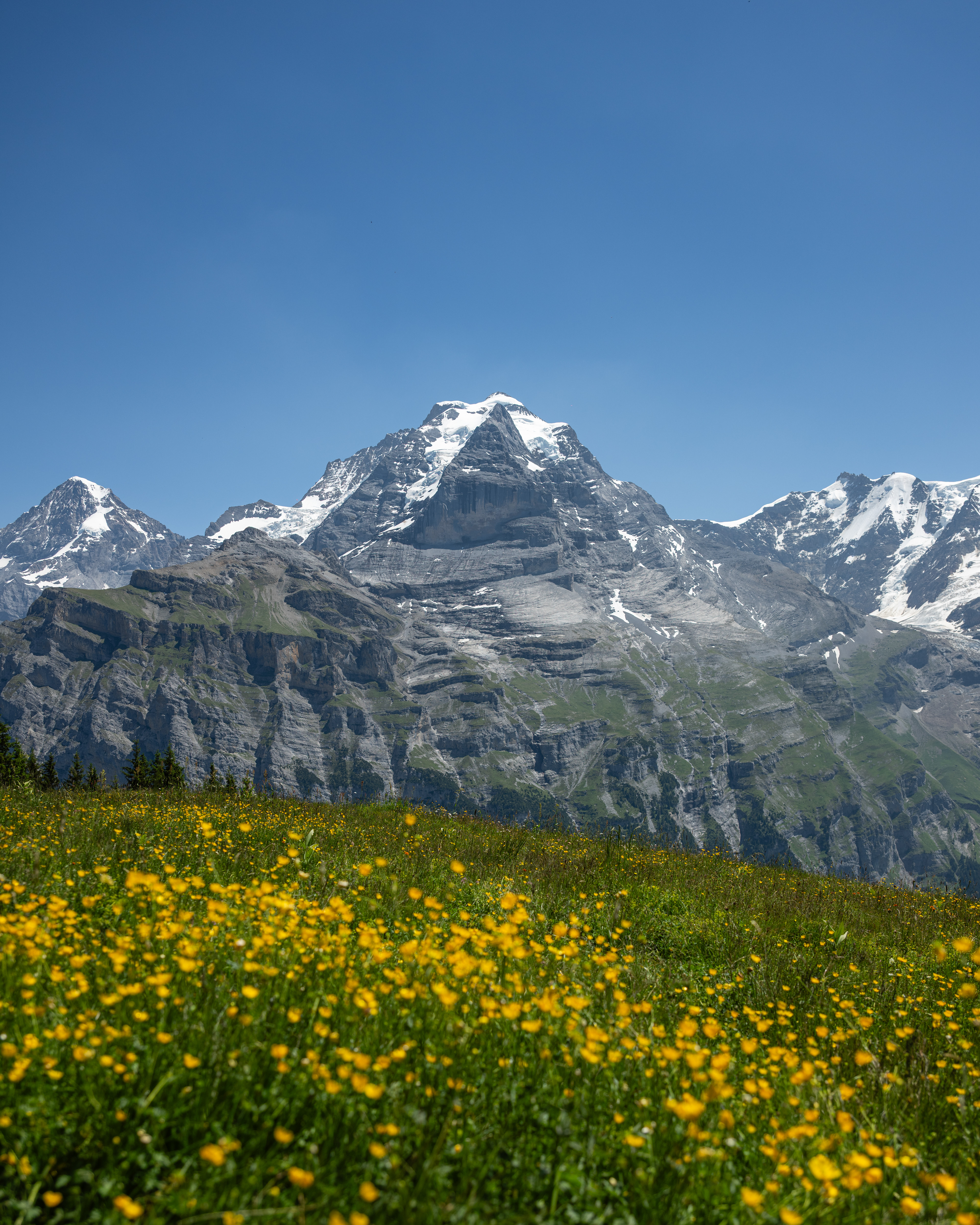 Jungfrau & Mönch, Mürren, Switzerland